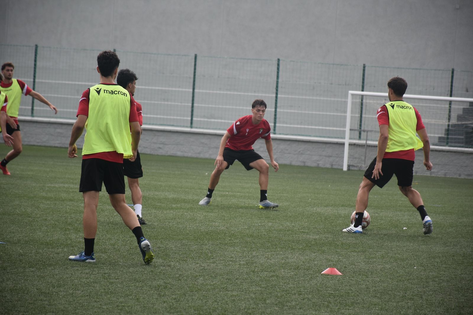 Entrenamiento del filial de la AD Ceuta