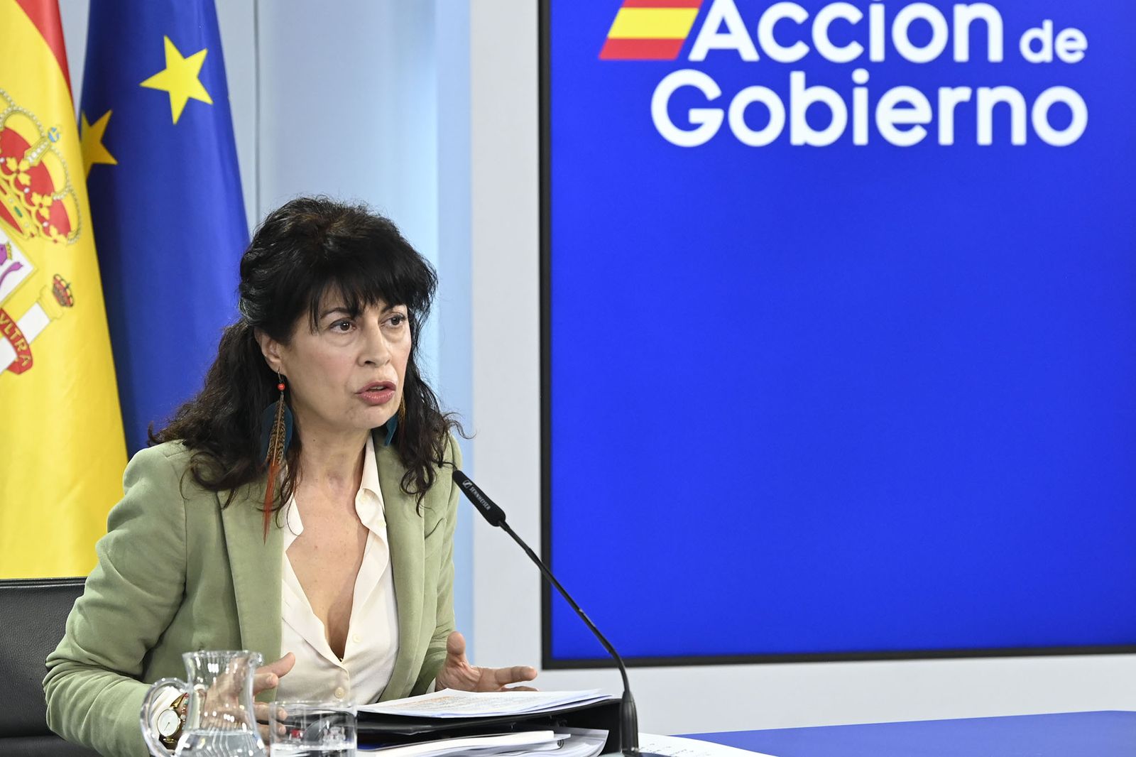 La ministra de Igualdad, Ana Redondo