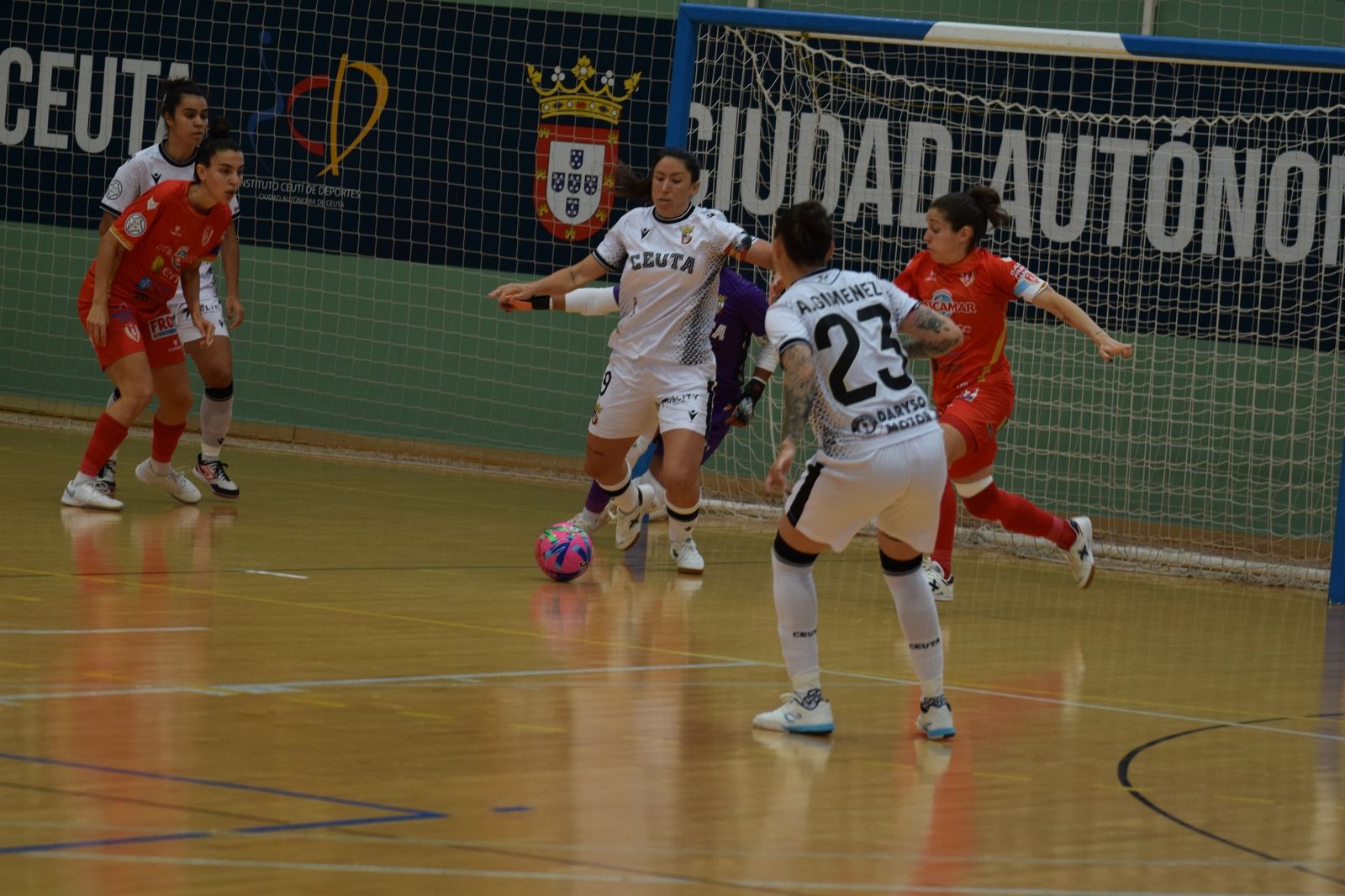 La AD Ceuta Femenino empató frente al Poio