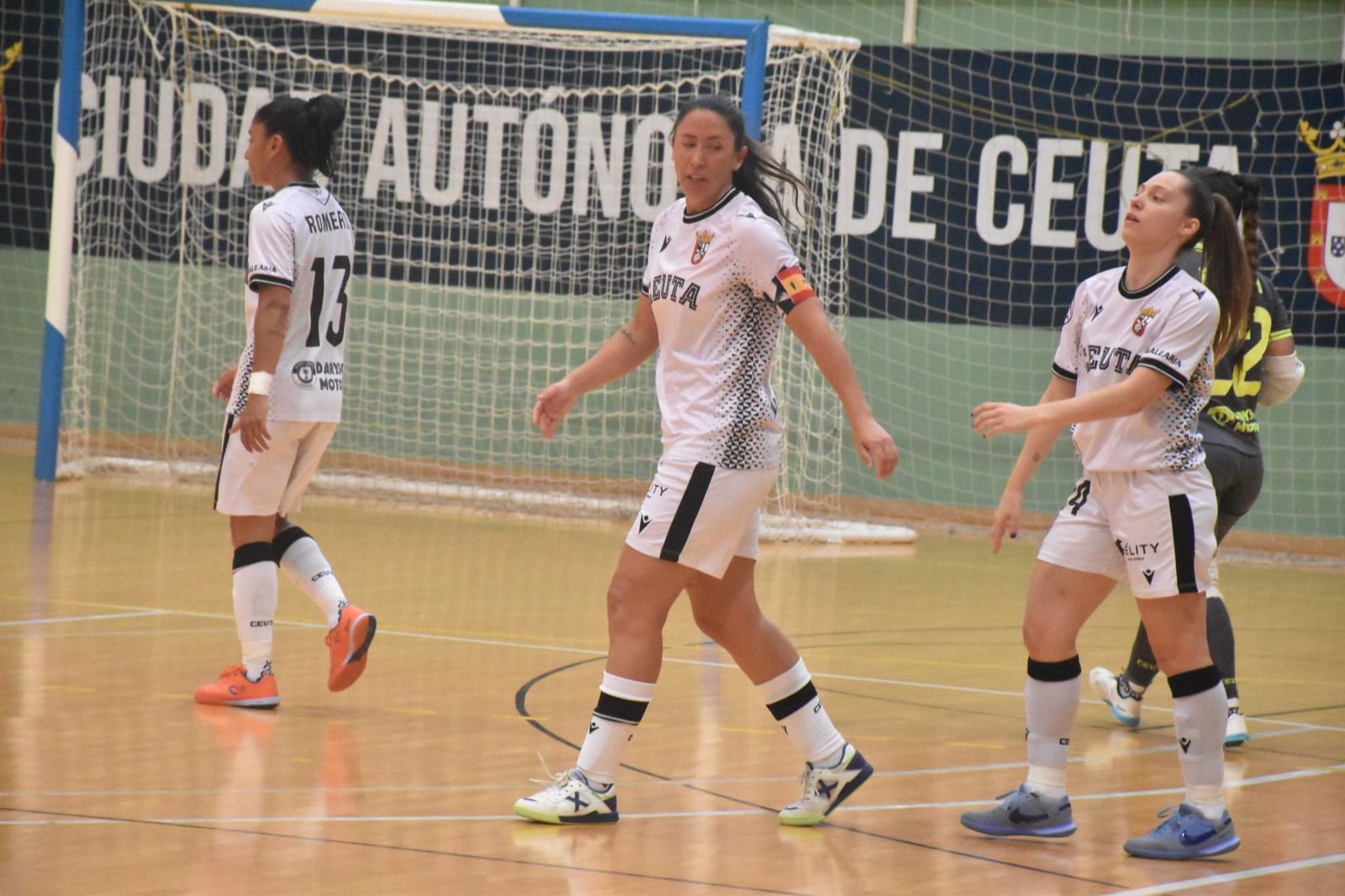 Partido AD Ceuta frente al Burela