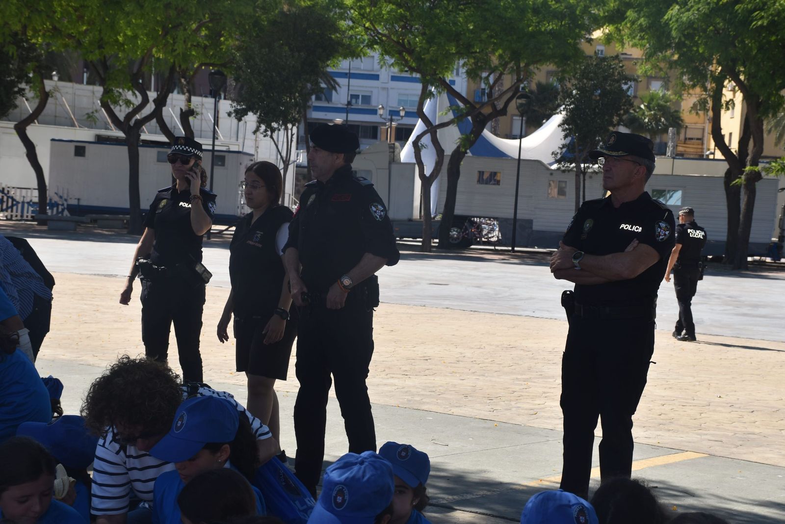 La Policía Local deslumbra a los pequeños de varios centros escolares