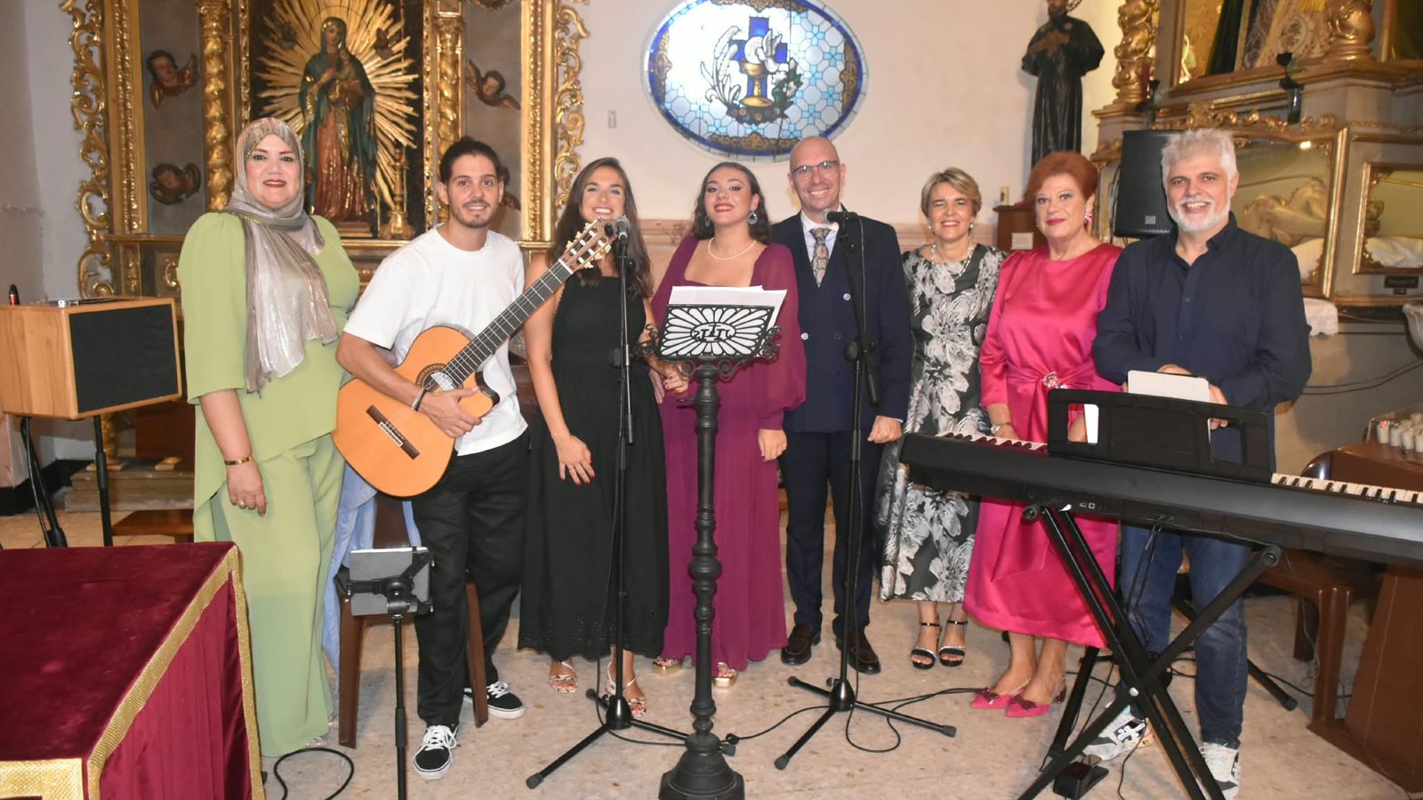 Alejandro y Tamara se dan el "sí quiero" ante la Virgen de África