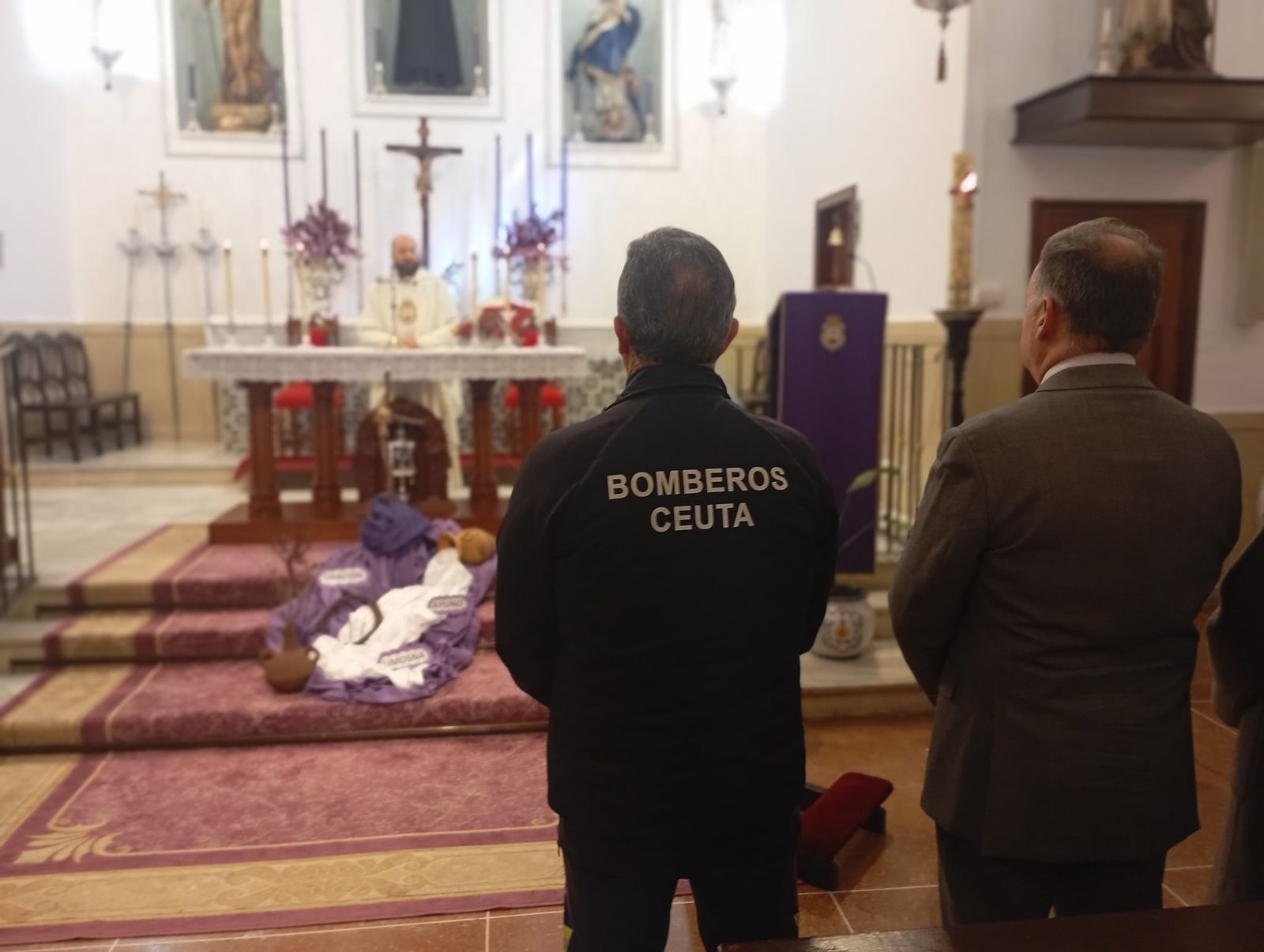Los Bomberos honran a su Patrón en Villajovita