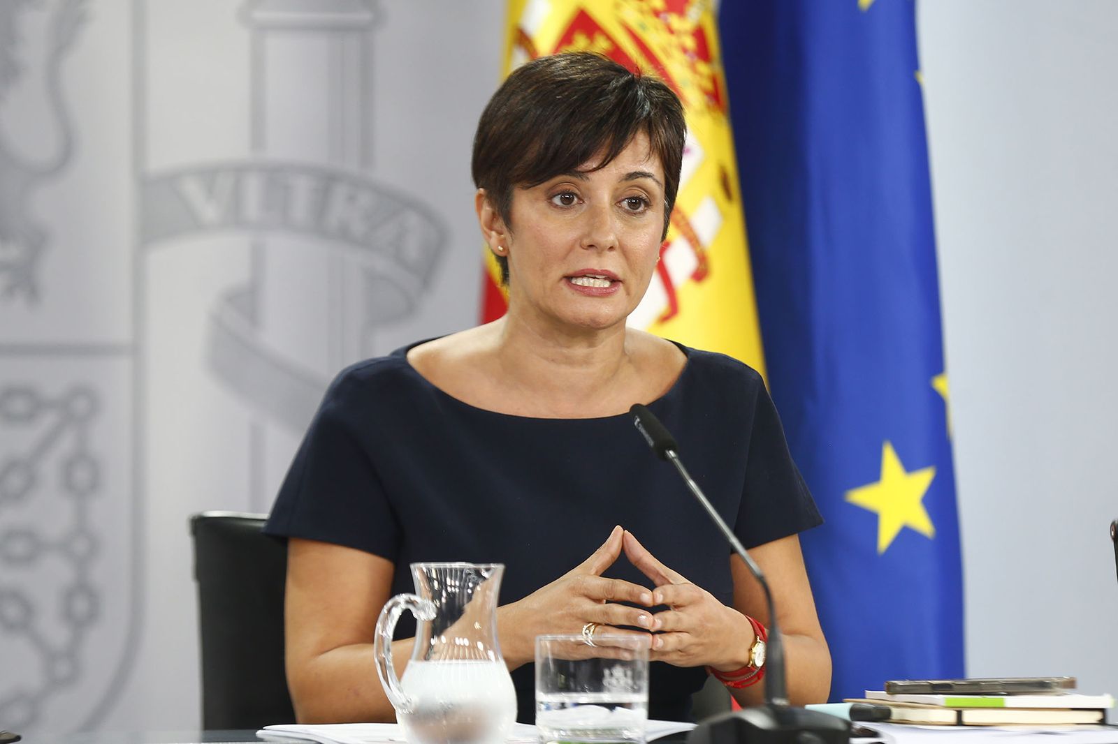 La ministra Isabel Rodríguez La ministra Isabel Rodríguez