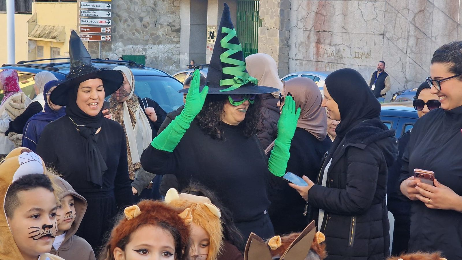 El CEIP 'Ciudad de Ceuta' vibra con su cabalgata de carnaval