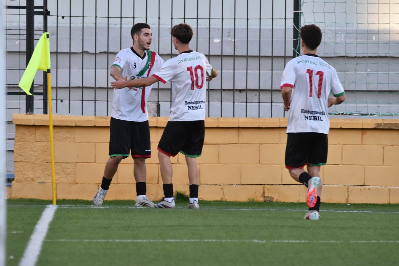 Celebración Sporting Atlético