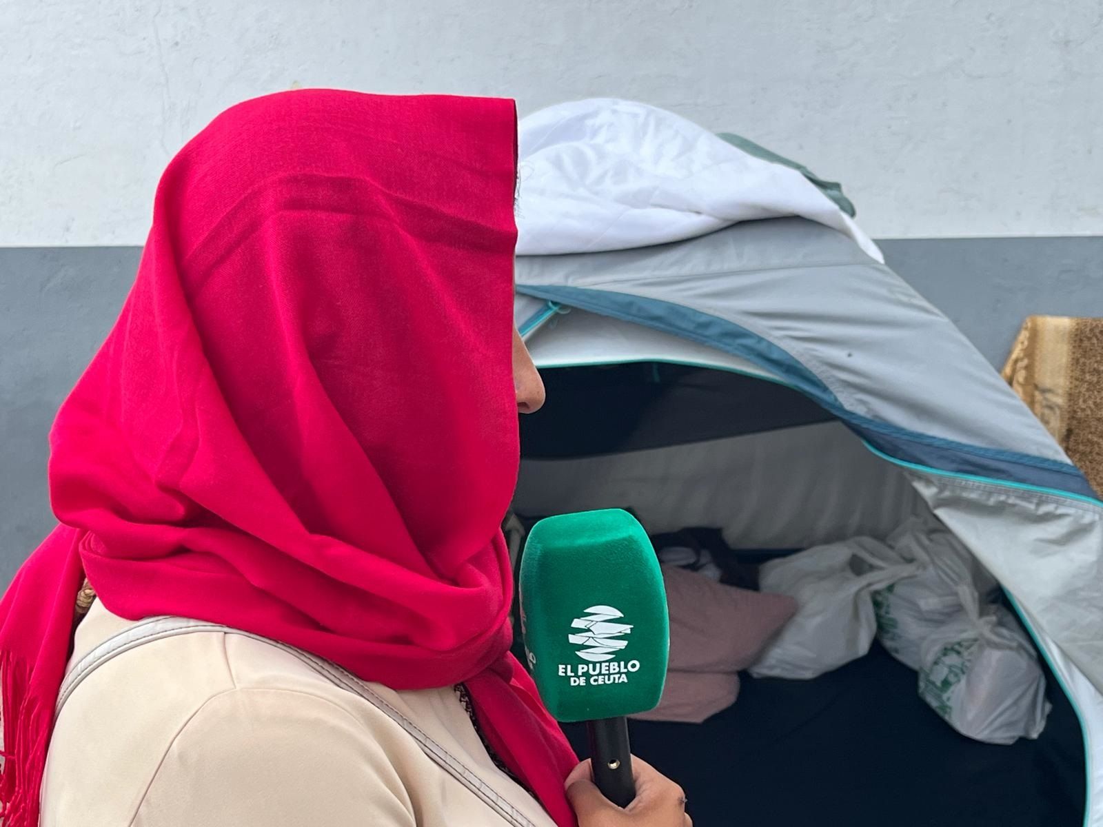 K.R., durante su conversación con El Pueblo de Ceuta