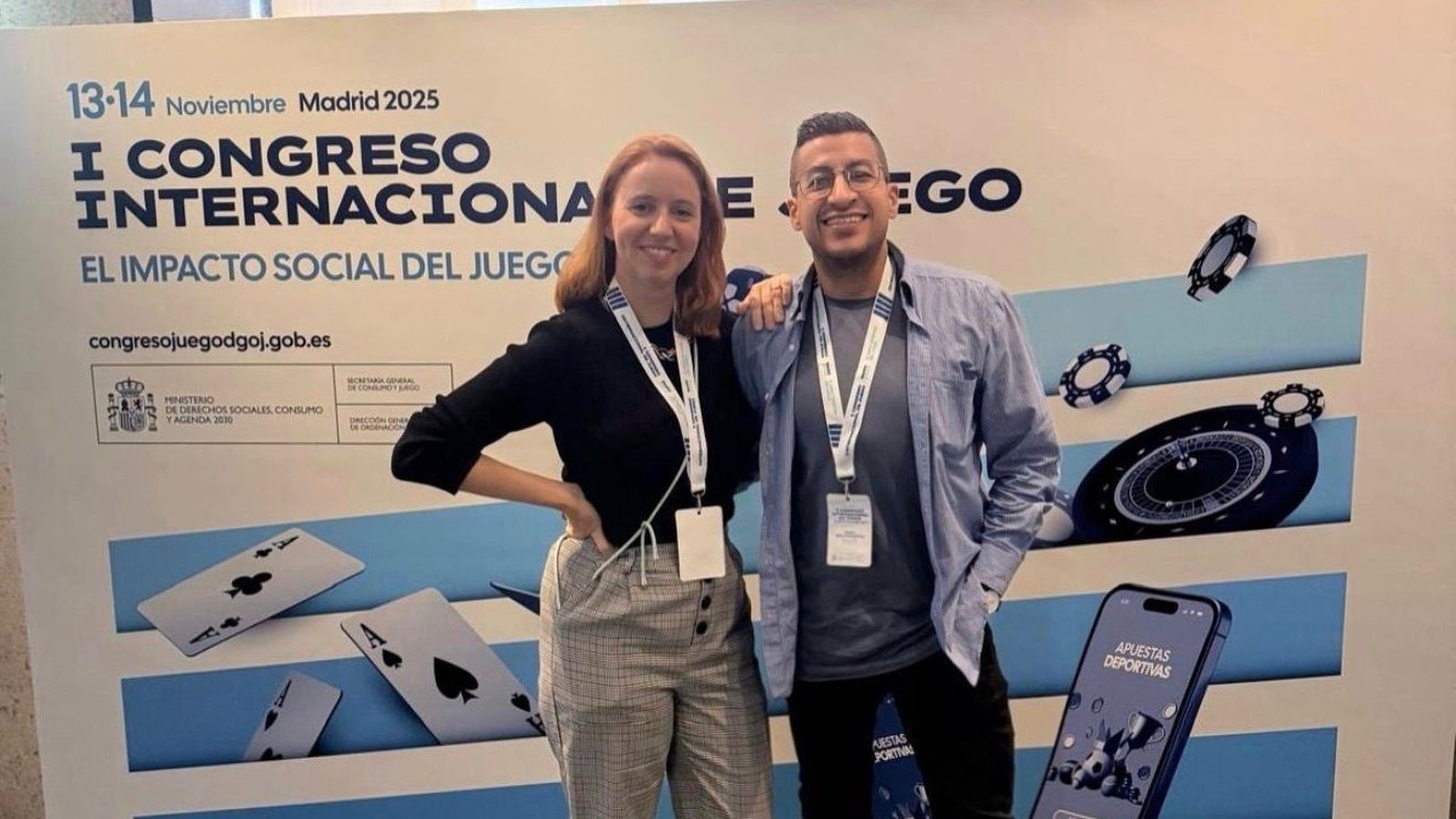 El CEO de PAF, Brahim Aslimani, en un acto público