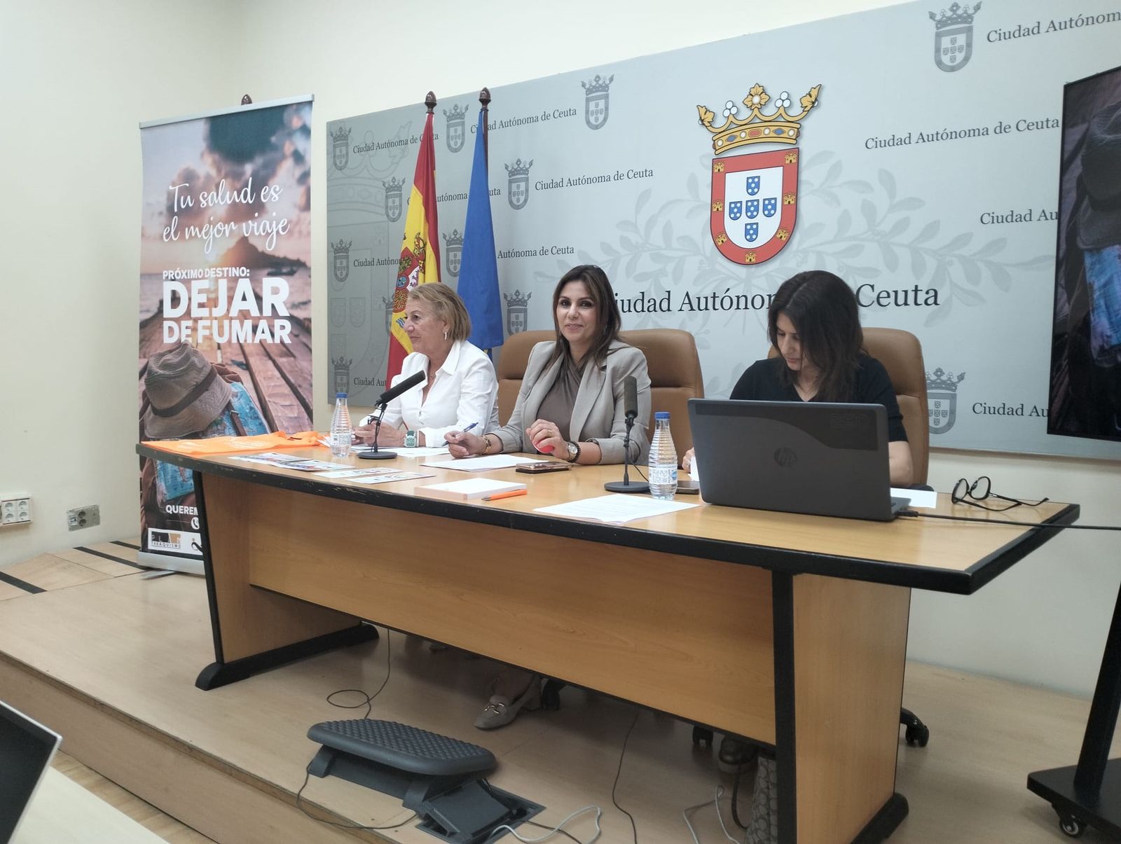 Rueda de prensa de presentación de la campaña.
