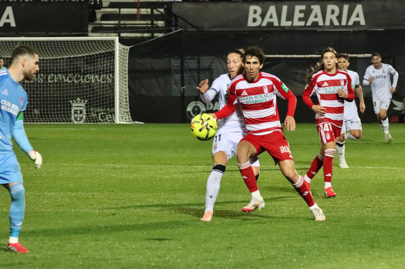 AD Ceuta – Granada CF: las mejores imágenes del partido en LaLiga Hypermotion