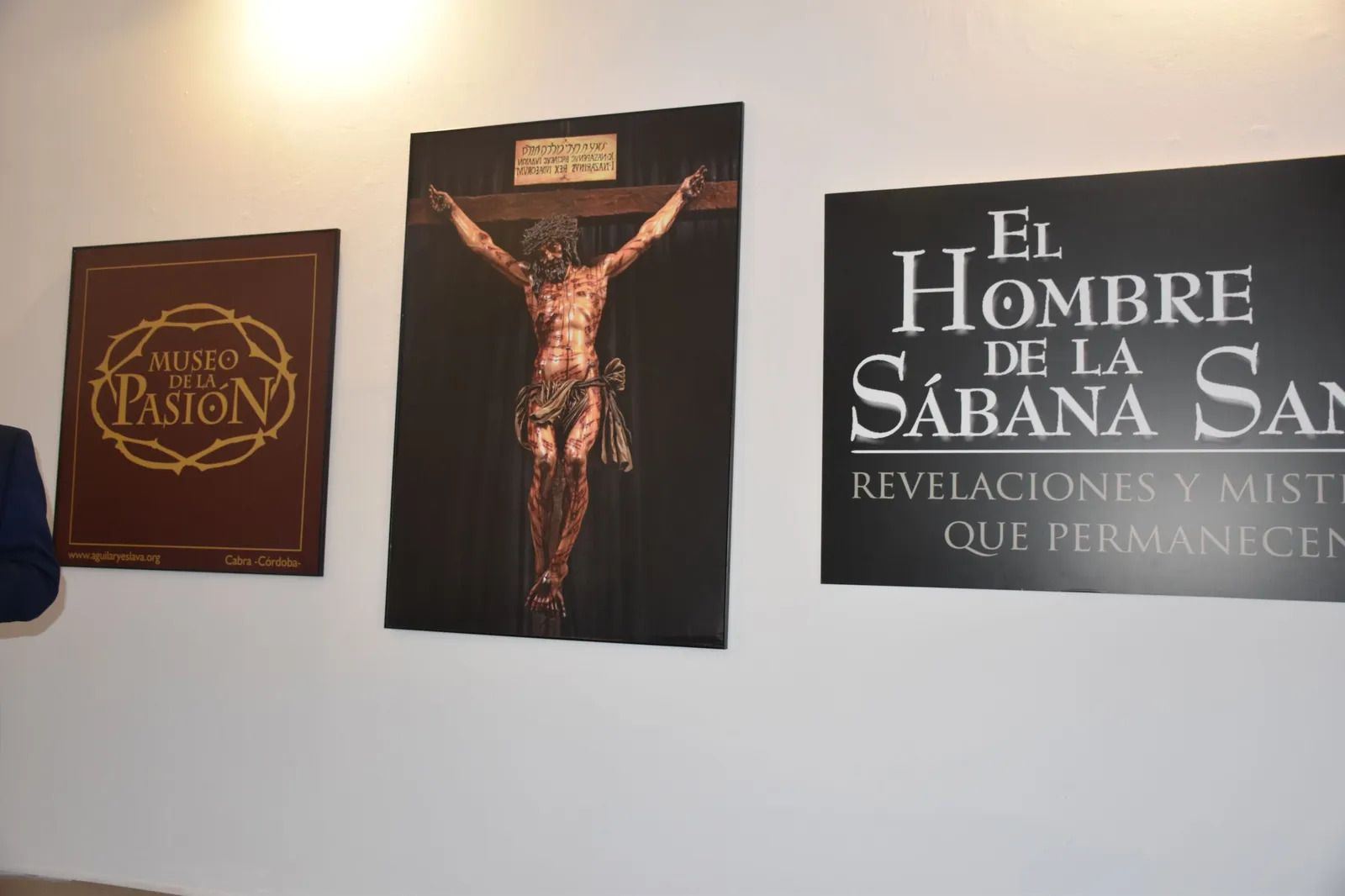 Exposición del Hombre de la Sábana Santa en el Museo de las Murallas Reales