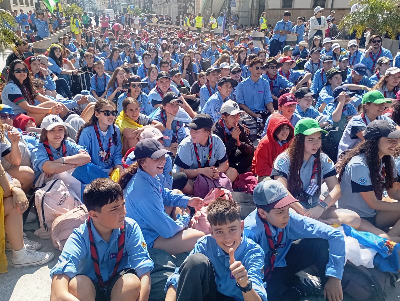Ceuta da la bienvenida al movimiento scout con una hermosa ceremonia