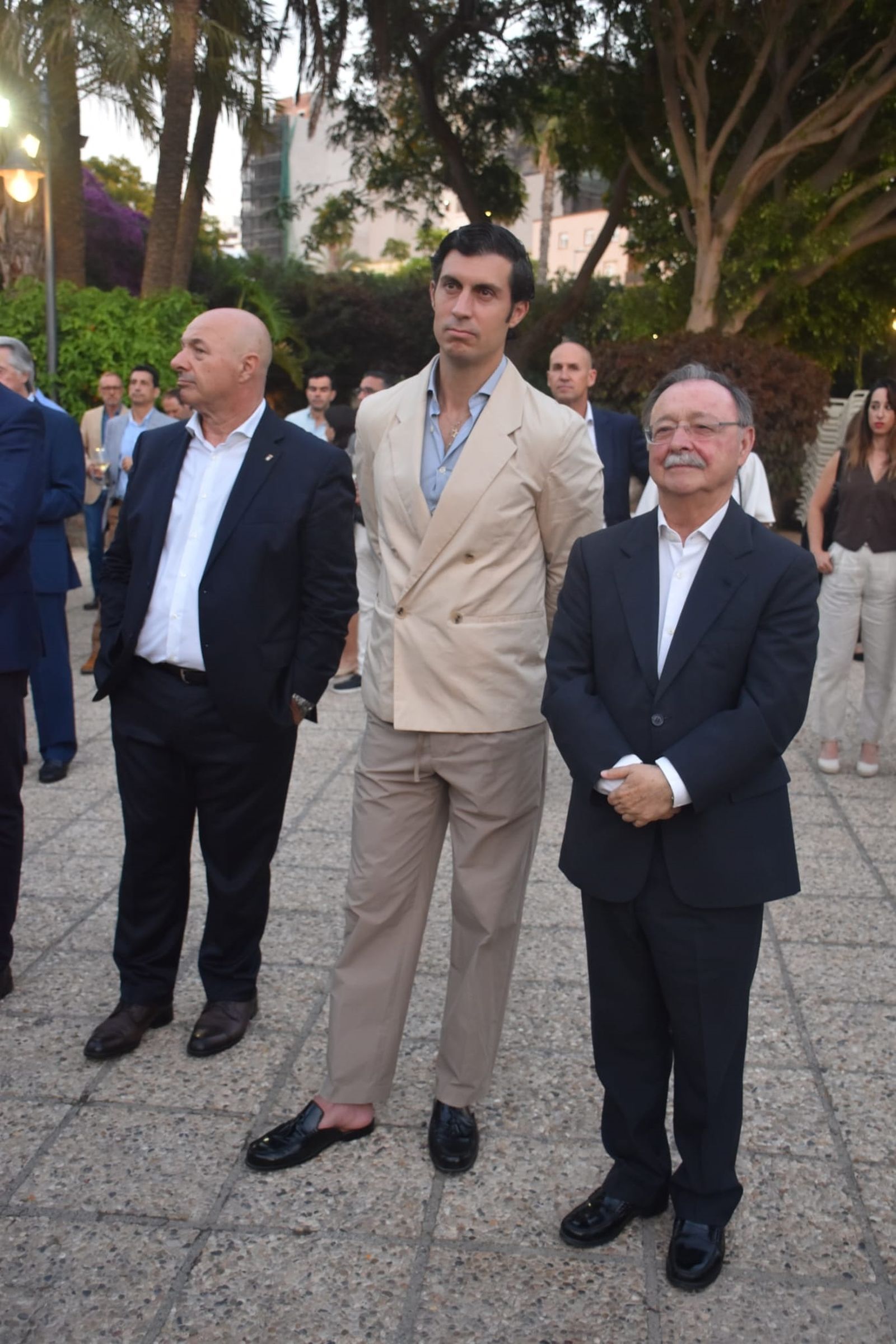 Una recepción el el Parque Marítimo, antesala del Forbes Ceuta AI & Tech Summit