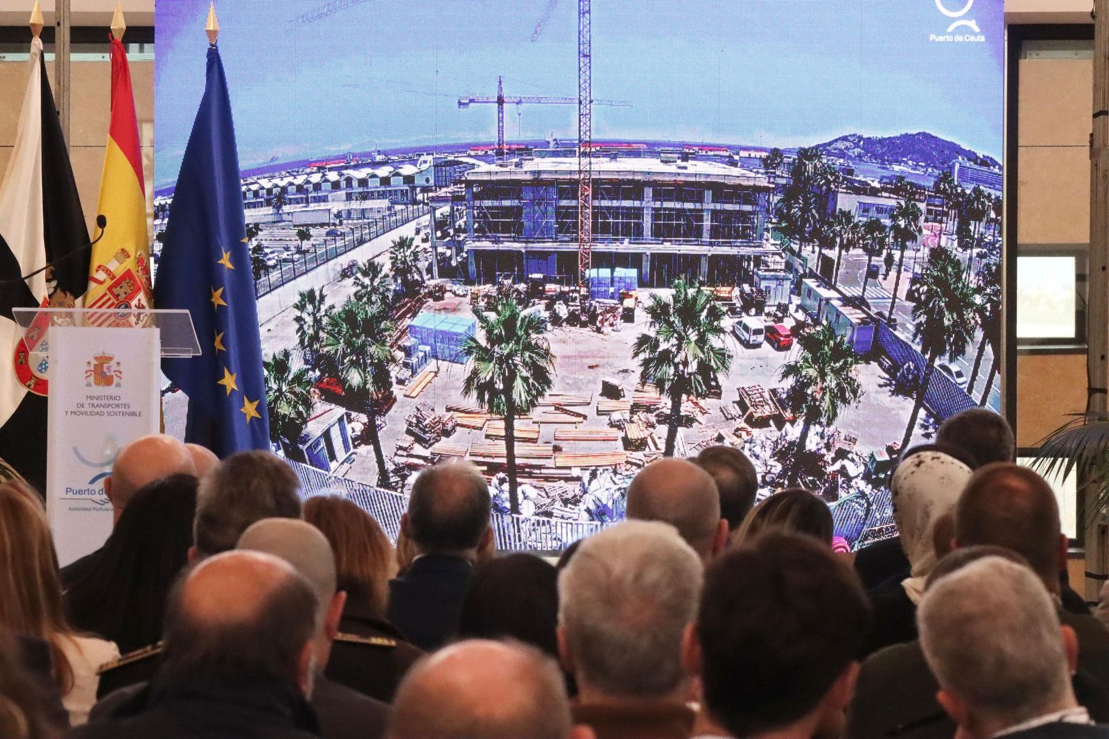 Así ha sido la visita del presidente de Puertos del Estado a la Estación Marítima