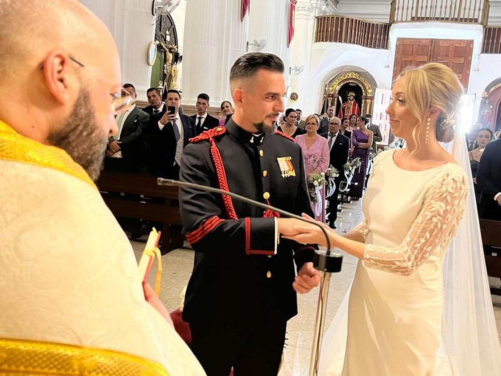 Boda entre Carlos e Irene en el Santuario