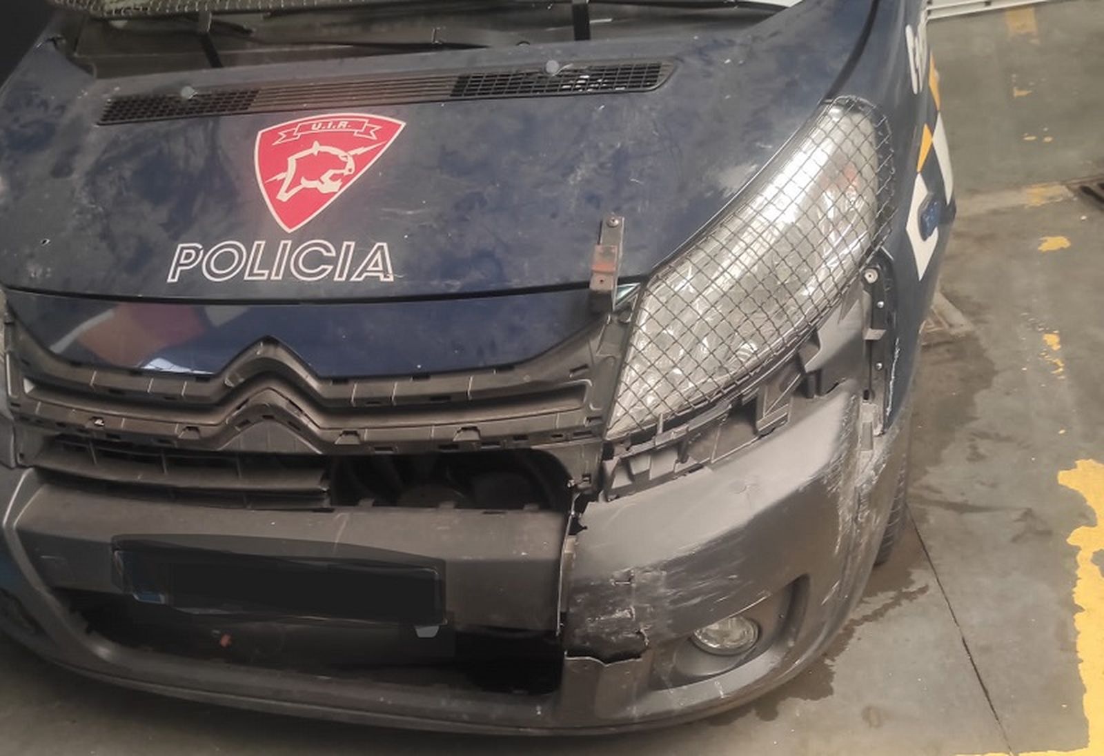 Vehículo de la UIR