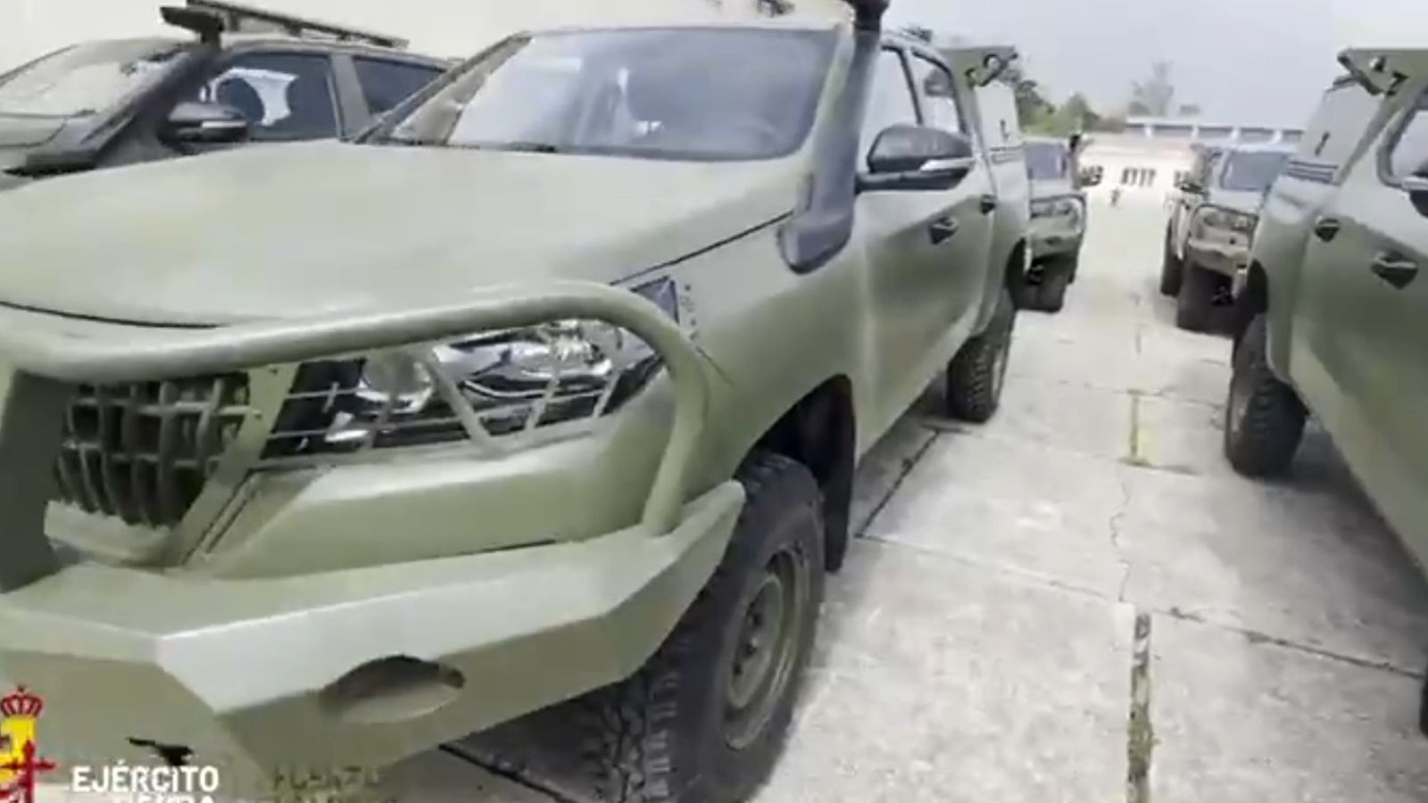 El Iturri Landtrek está preparado para operar en climas extremos, sobre terrenos irregulares y en misiones de alta exigencia