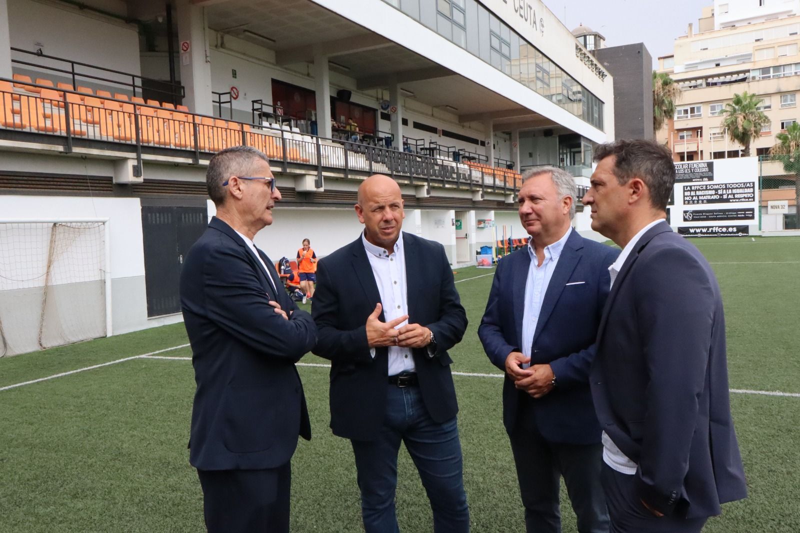 La RFFCE y la RFAF refuerzan sus lazos de colaboración en la Ciudad del Fútbol