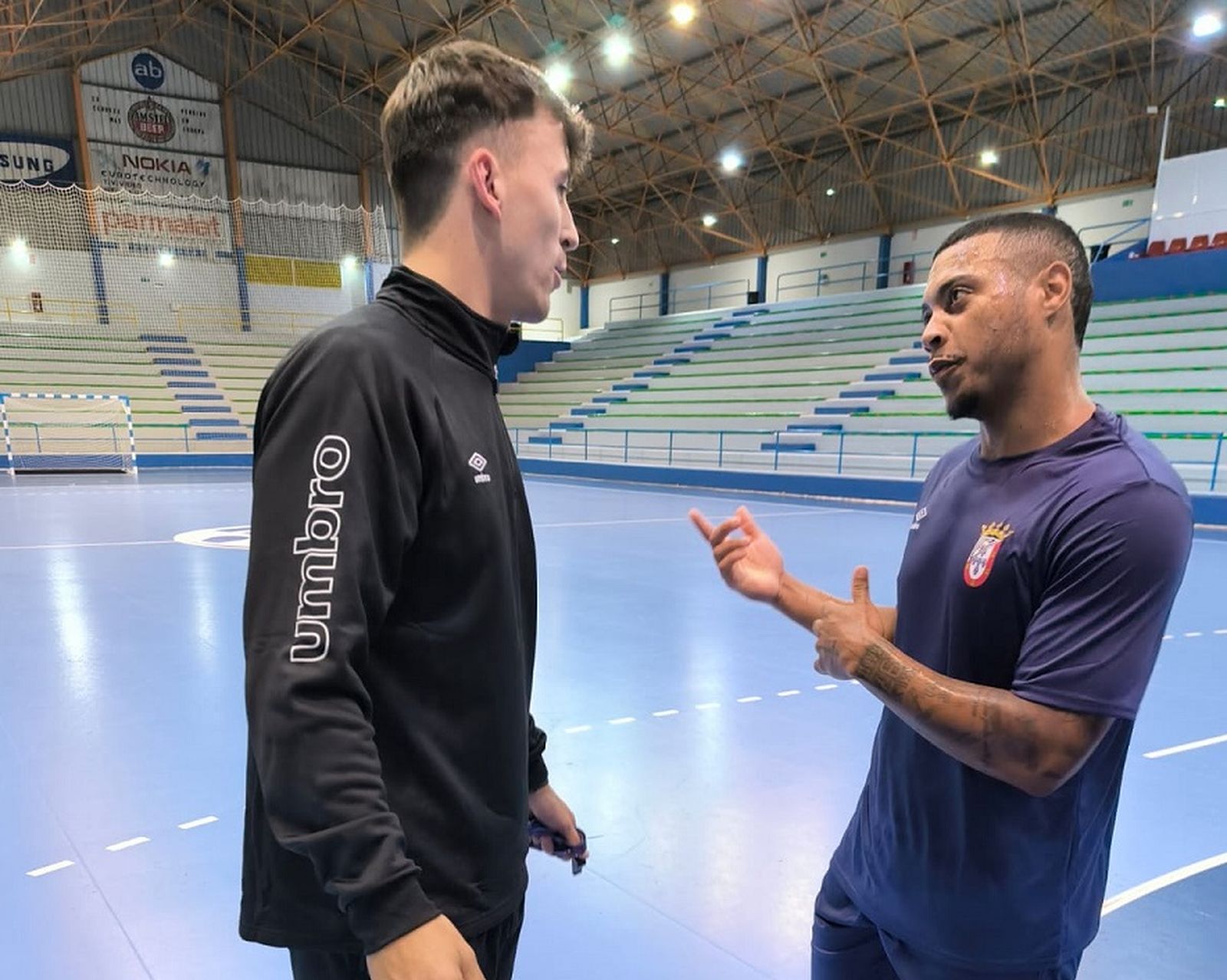 Primer entrenamiento de Nacho García, nuevo entrenador del Ceuti