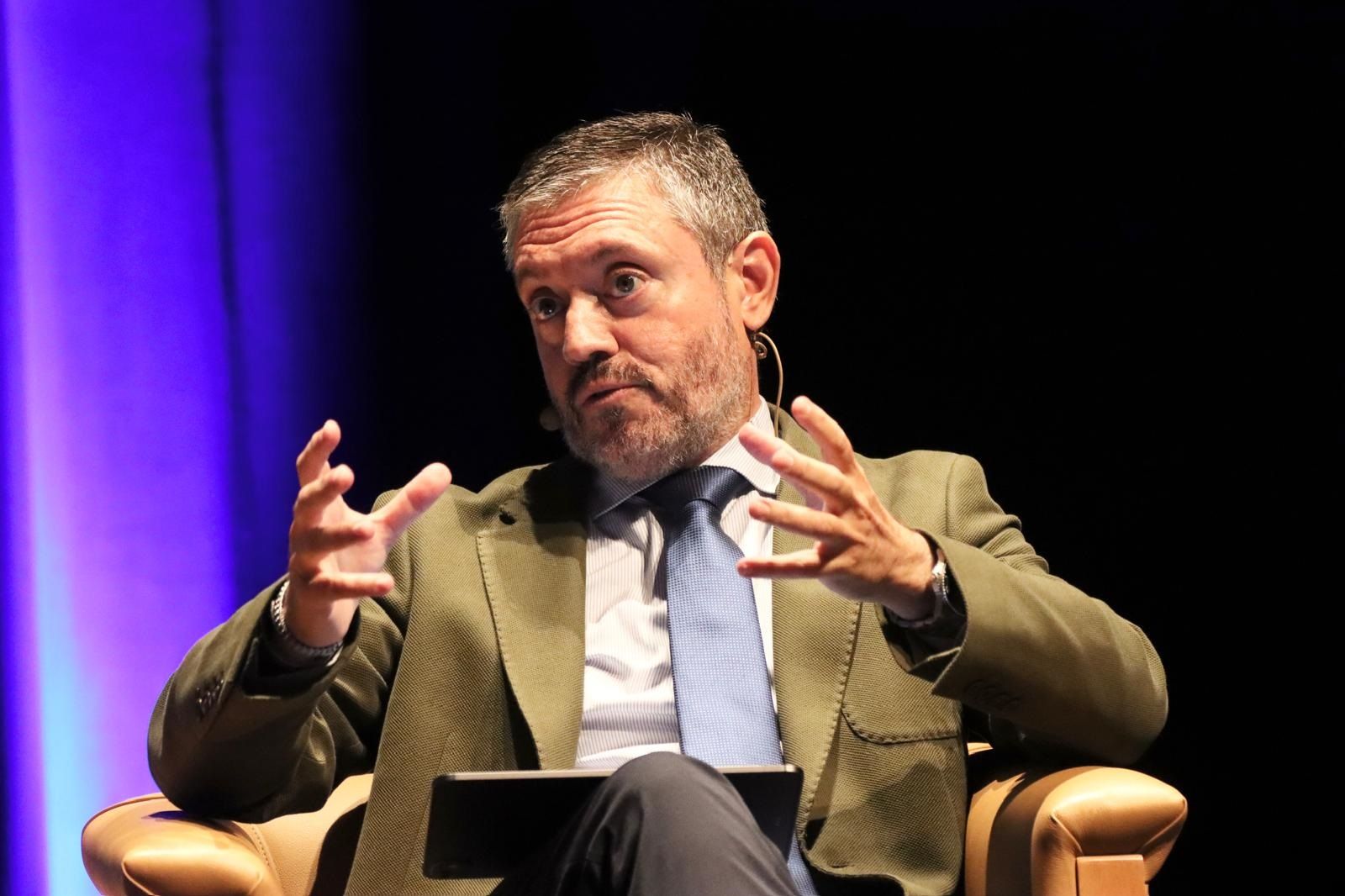 Juan Manuel Doncel, durante su intervención en el Foro