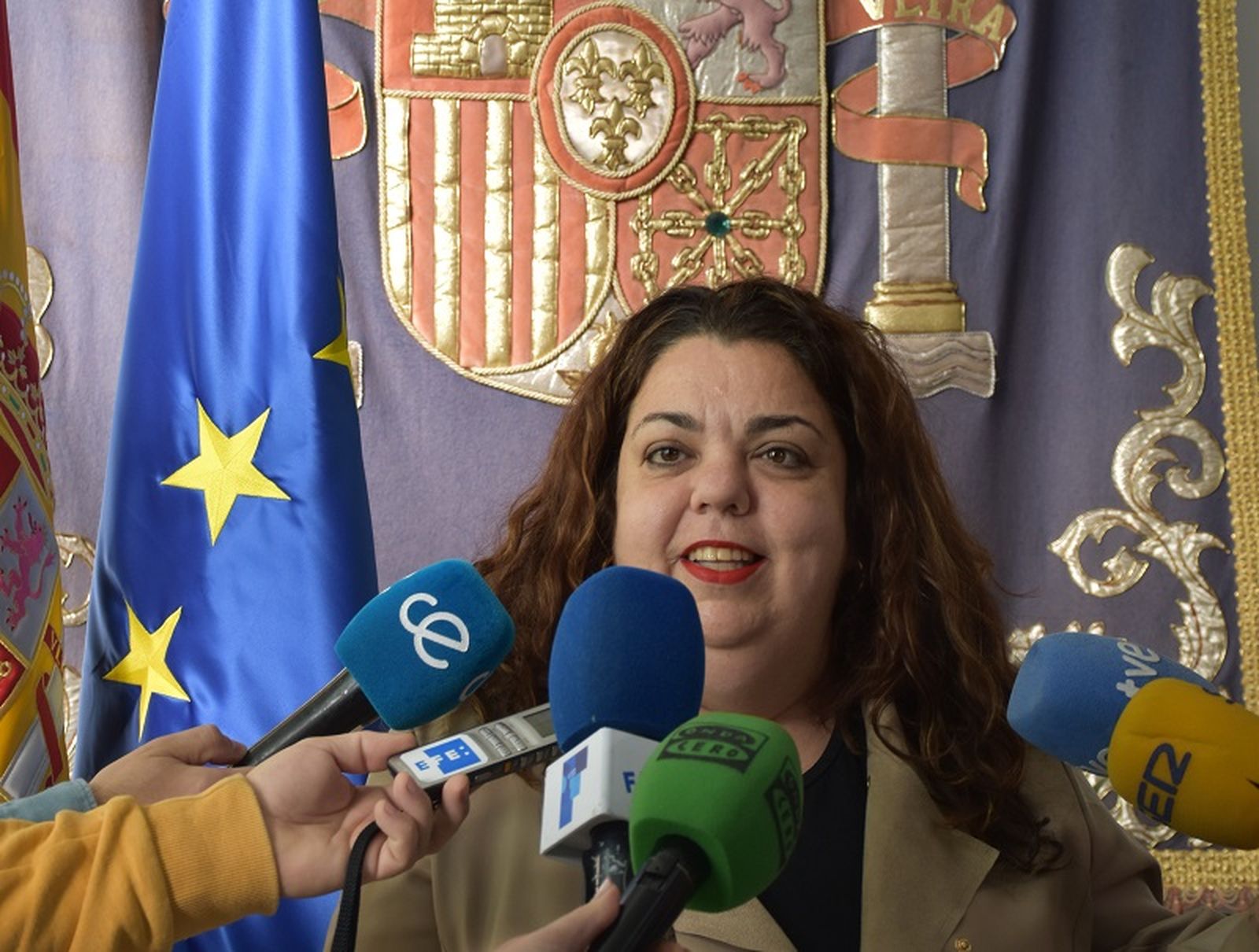 La delegada del Gobierno, Cristina Pérez/FOTO EL PUEBLO