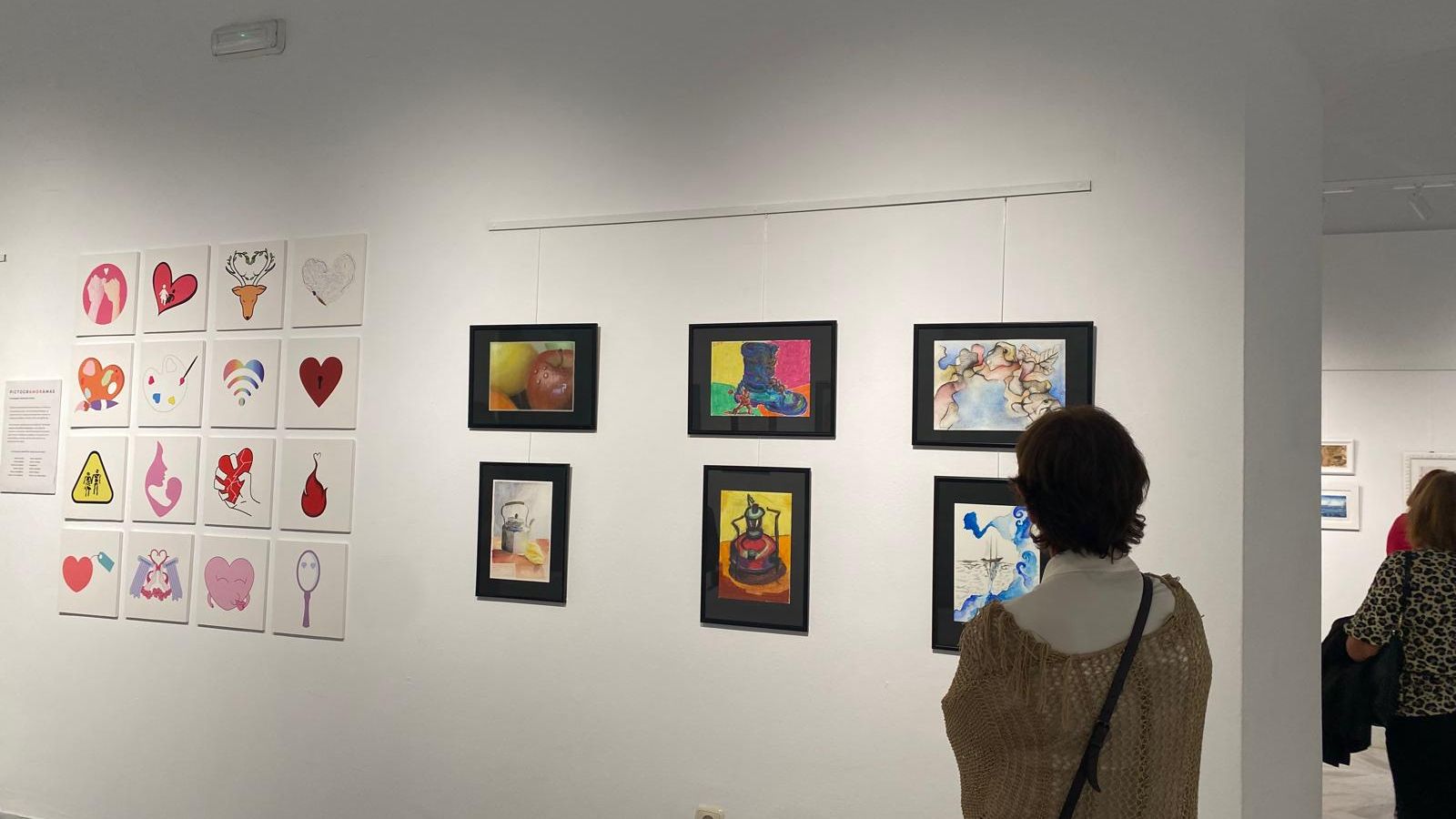 Primeras imágenes de la exposición anual de la Escuela de Arte en el Museo del Revellín. Primeras imágenes de la exposición anual de la Escuela de Arte en el Museo del Revellín.