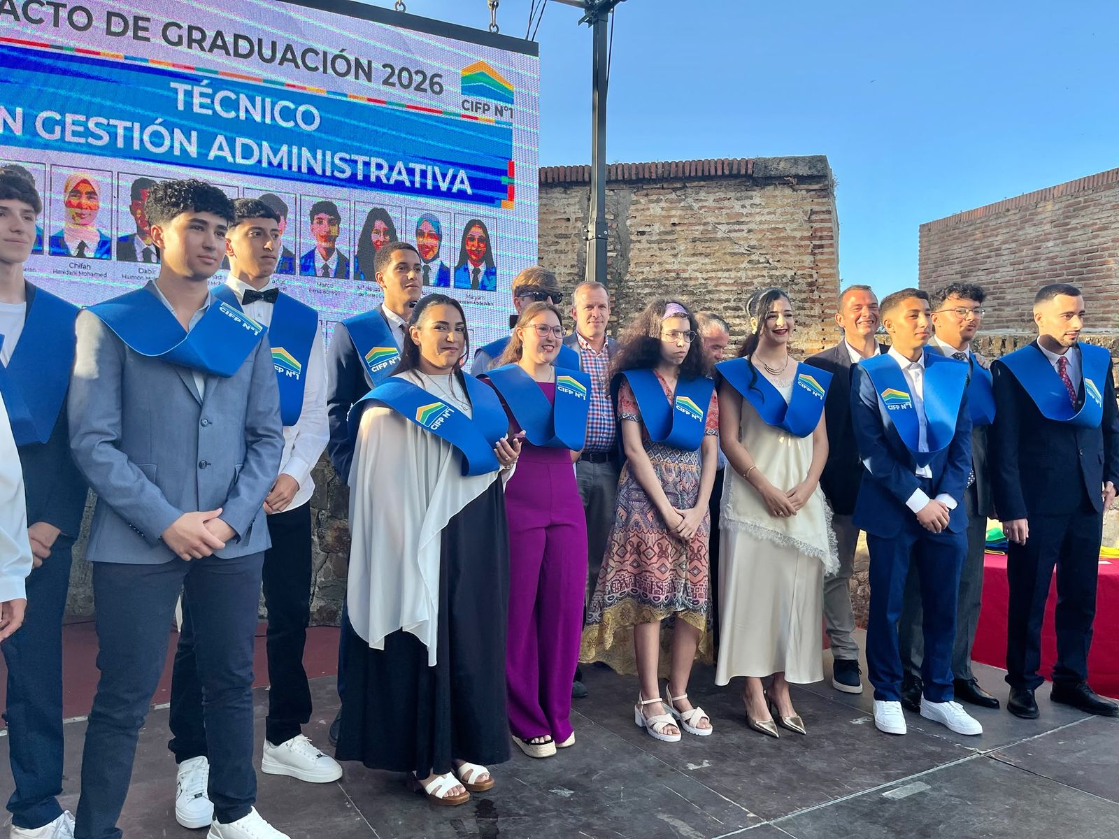El CIFP1 celebra su graduación