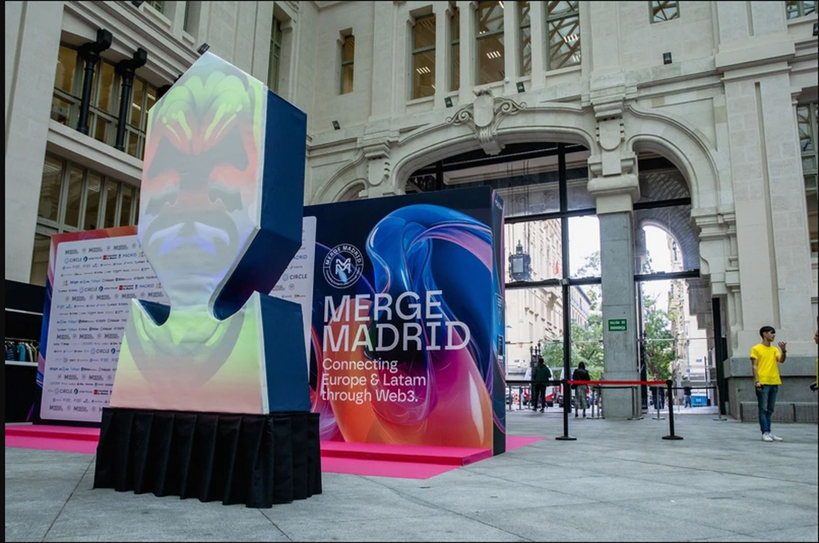Instalaciones de la feria especializada MERGE Madrid/FOTO MM