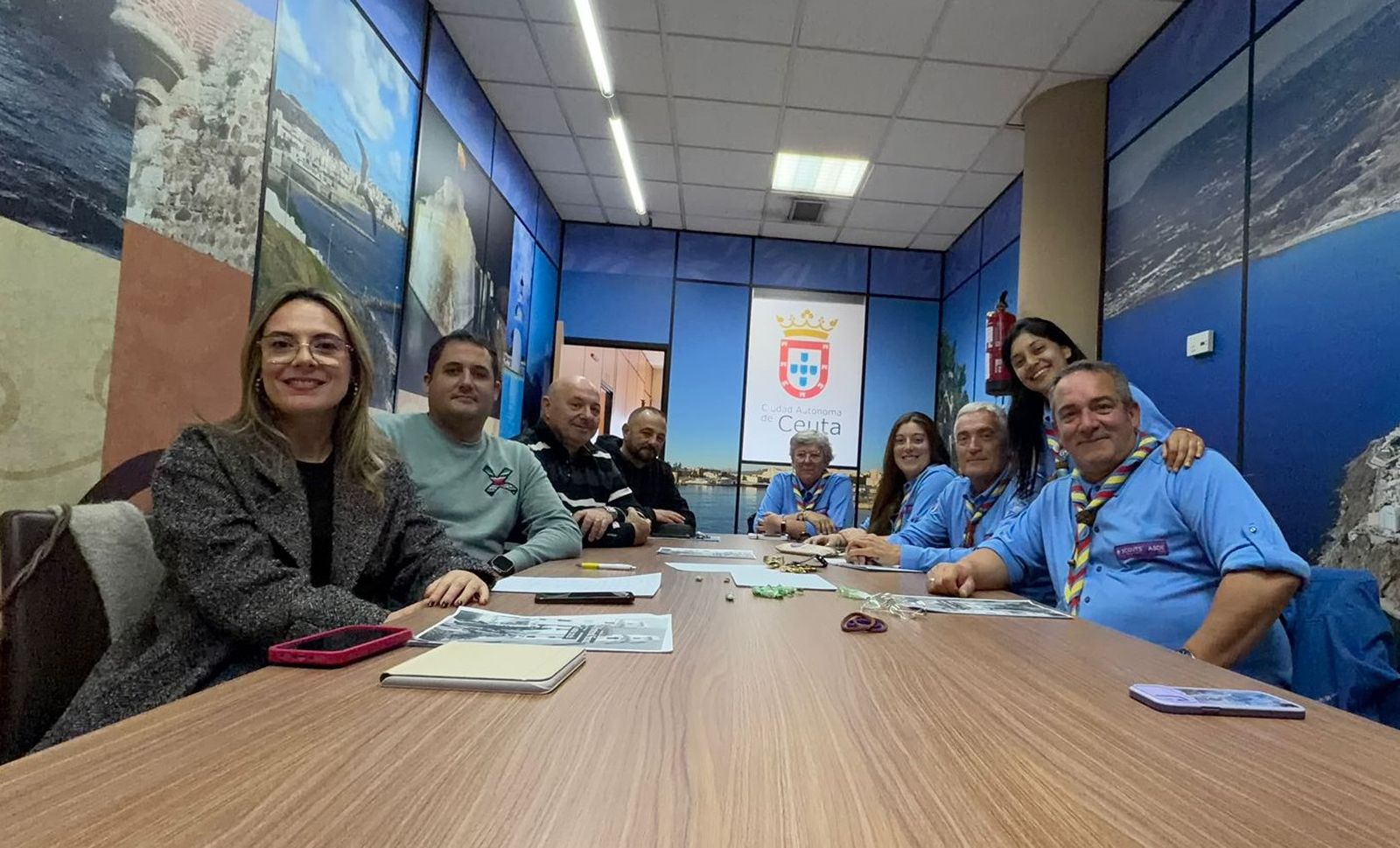 La reunión tenía lugar el pasado viernes con los consejeros Ramírez, Orozco y Cecchi