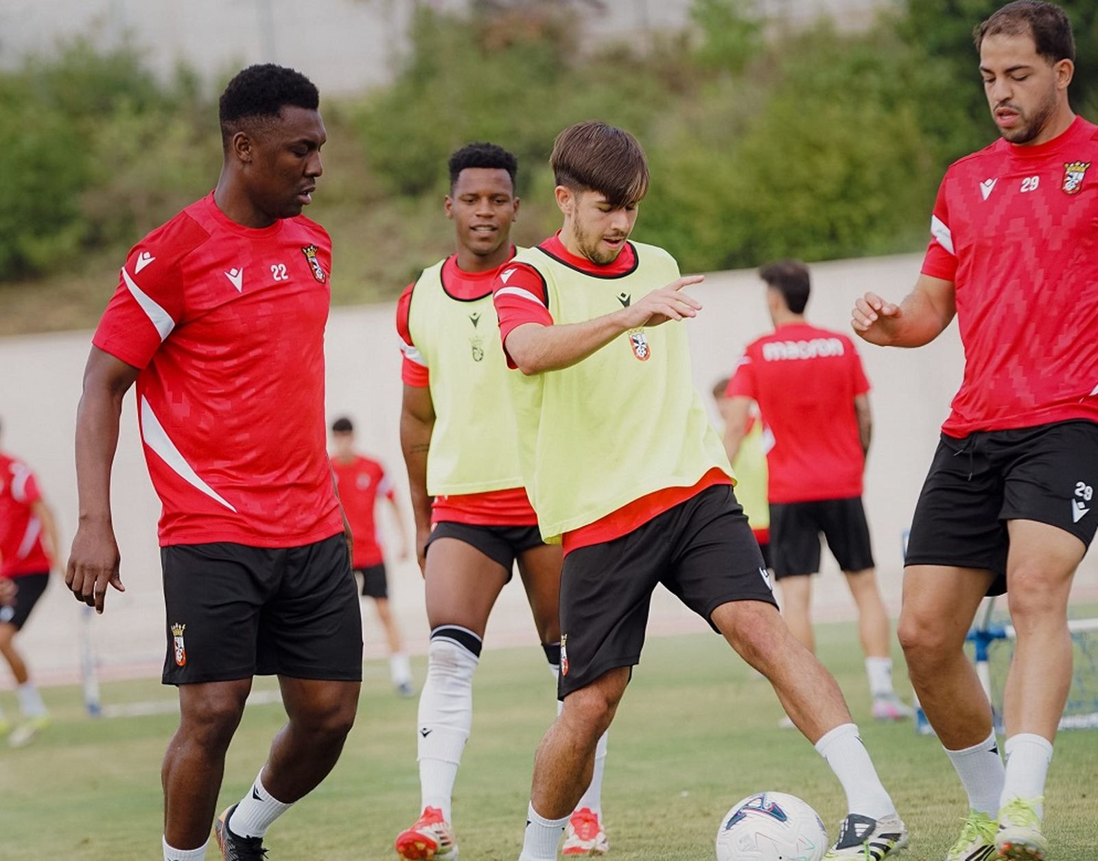 Entrenamiento de la AD Ceuta