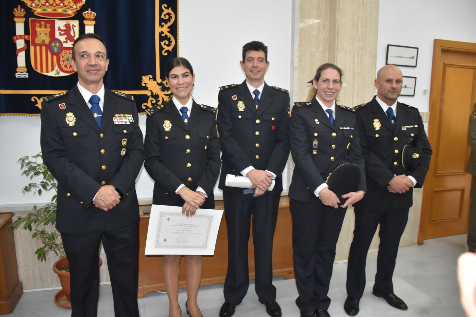 Protección Civil rreconoce el éxito de la OPE con la entrega de sus Medallas
