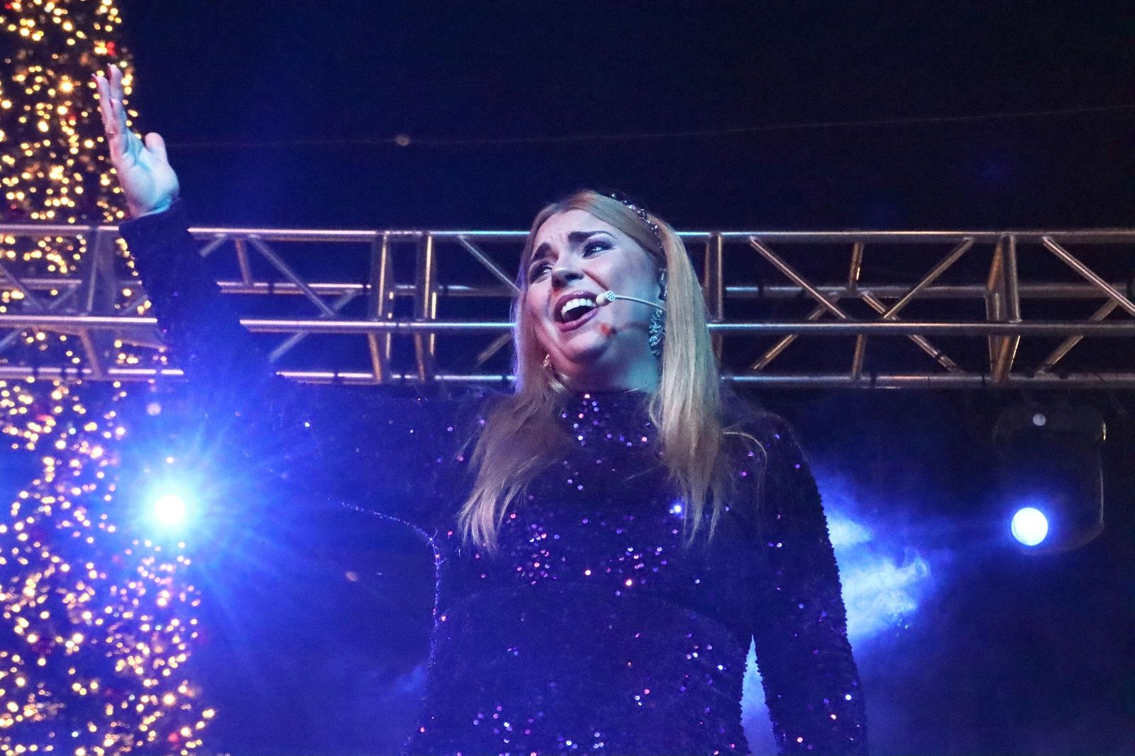 Concierto de Raya Real para la noche del encendido de las luces de Navidad