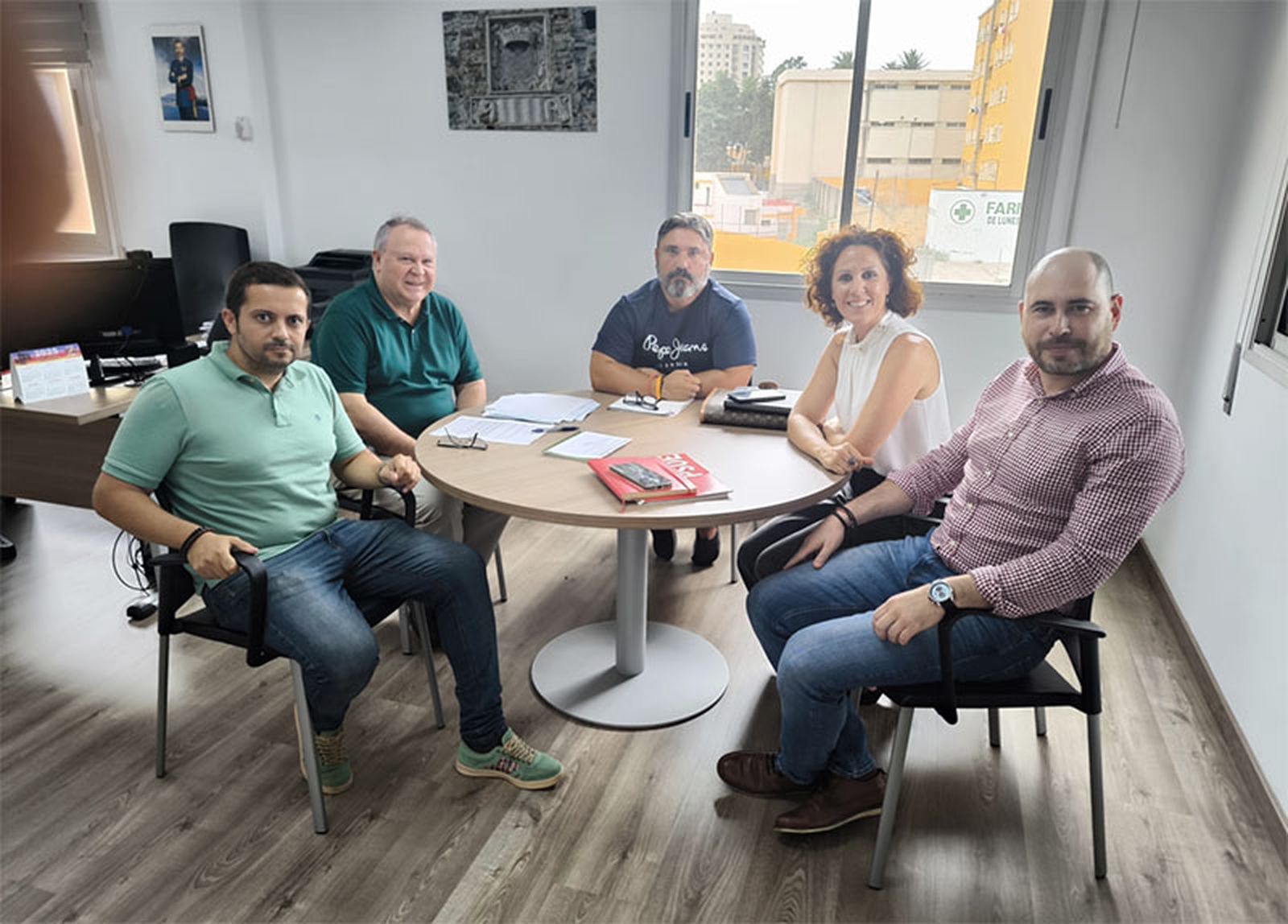 Un momento de la reunión/FOTO CEDIDA