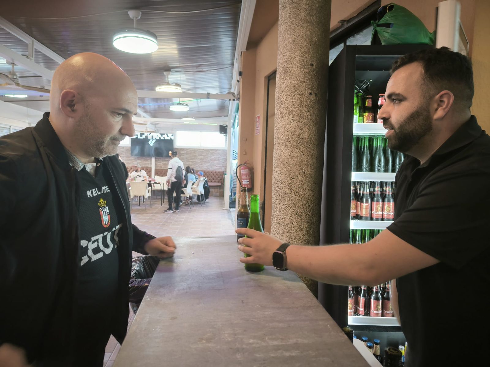 La afición caballaa comienza a calentar motores para animar al Ceuta frente al Sanse