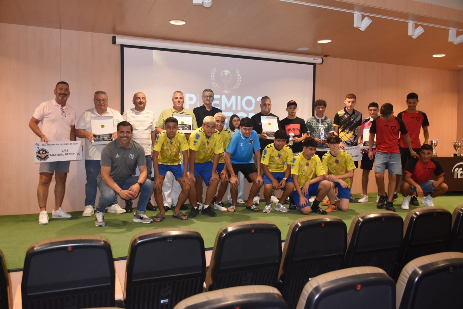 La Federación pone rostro a los valores que hacen grande al fútbol ceutí