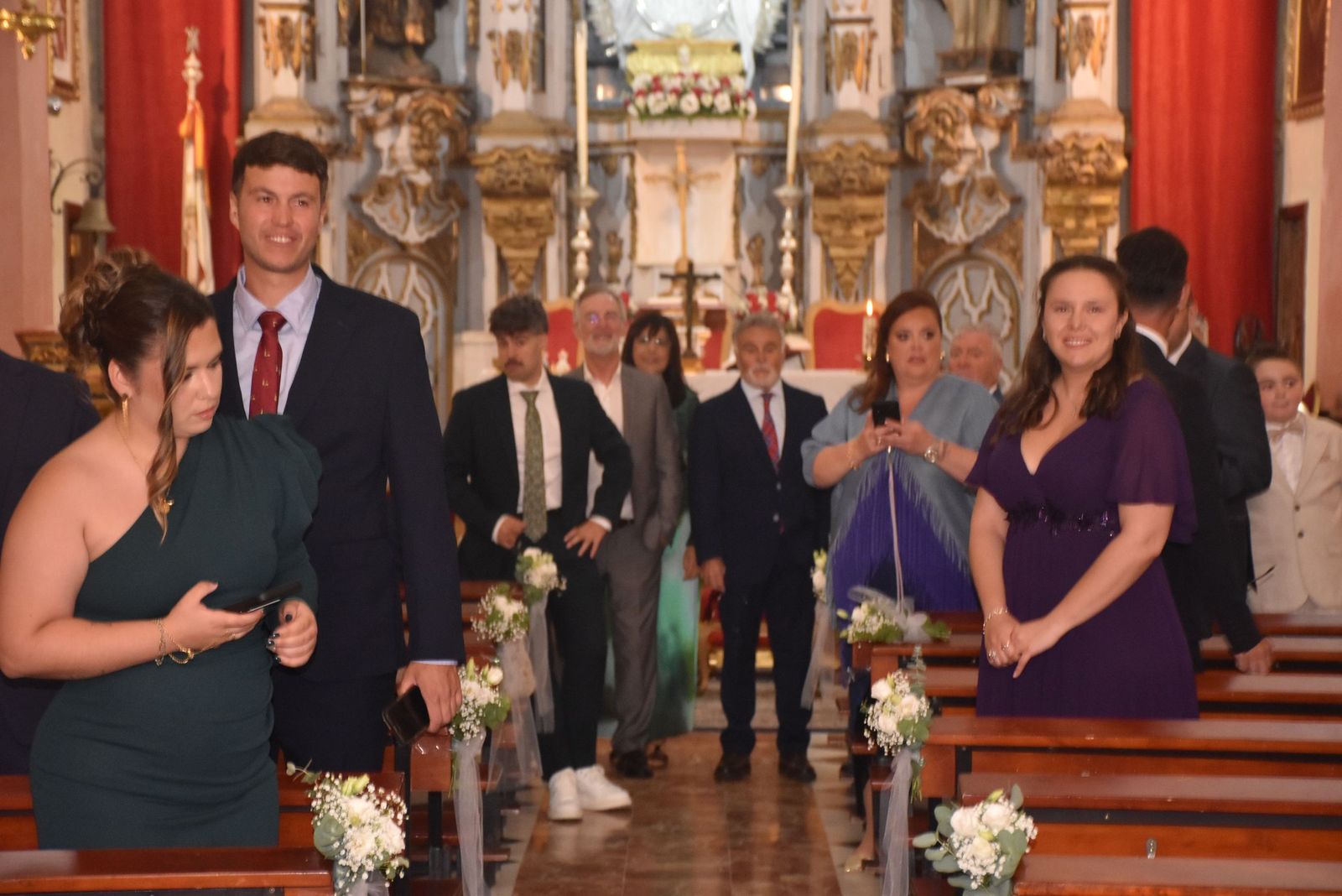 Dani y Noelia, un "sí, quiero" para toda la vida en la Iglesia de los Remedios