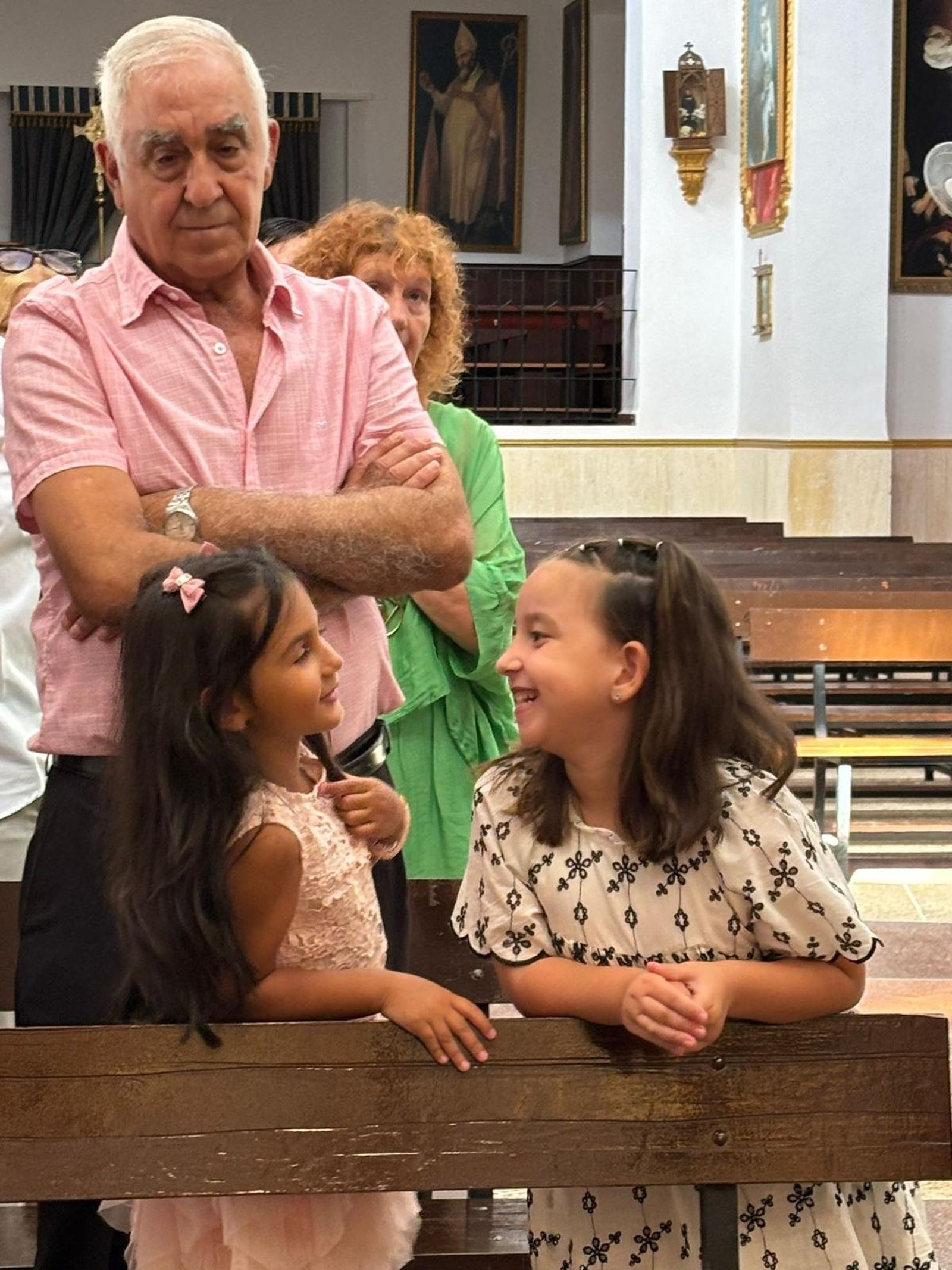 Atenea recibe el Sacramento del Bautismo en Santa Teresa