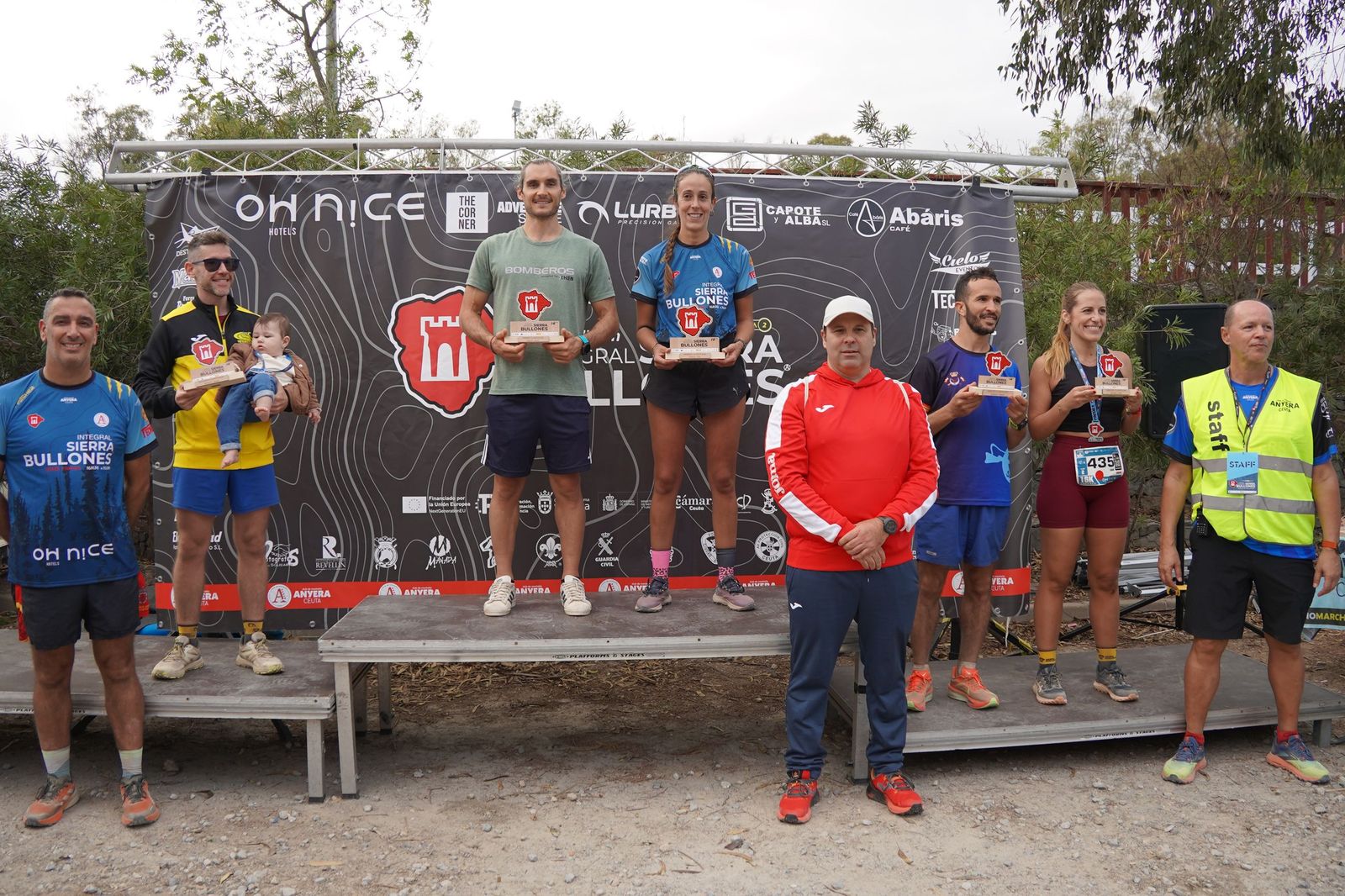 La entrega de trofeos cierra una nueva edición de la 'Sierra de Bullones¡