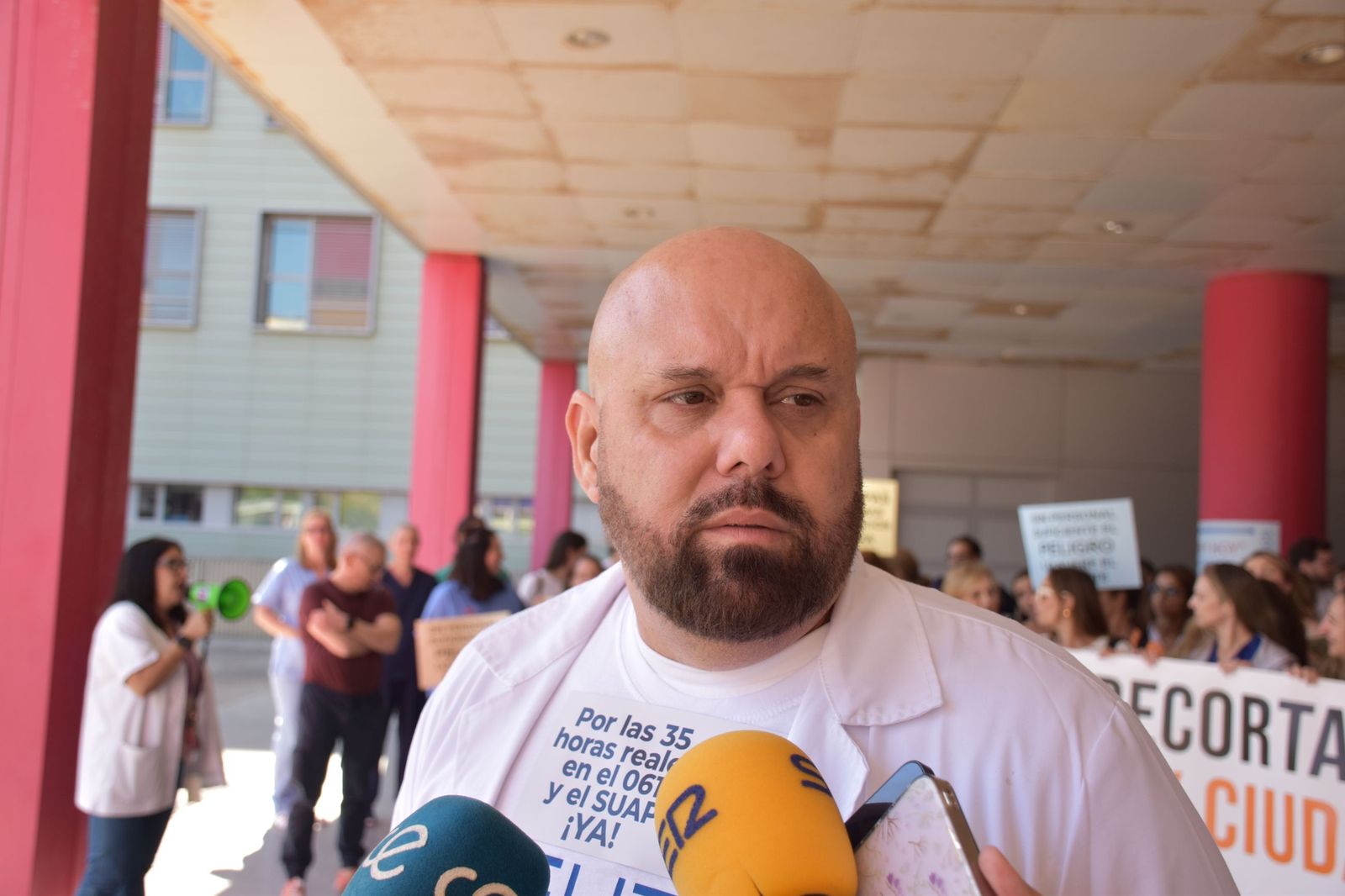 El presidente de la Junta de Personal del INGESA, de CSIF, Alejandro Artero.