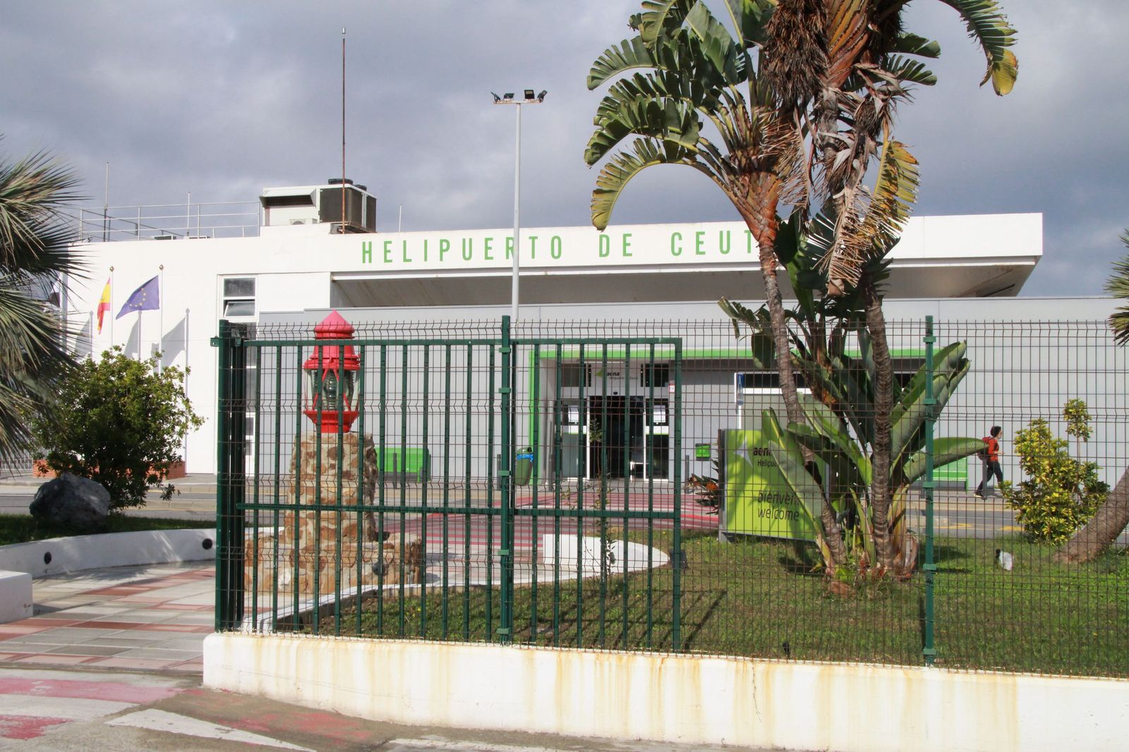 Aena impulsa una reforma integral del helipuerto de Ceuta con una inversión de casi 4 millones