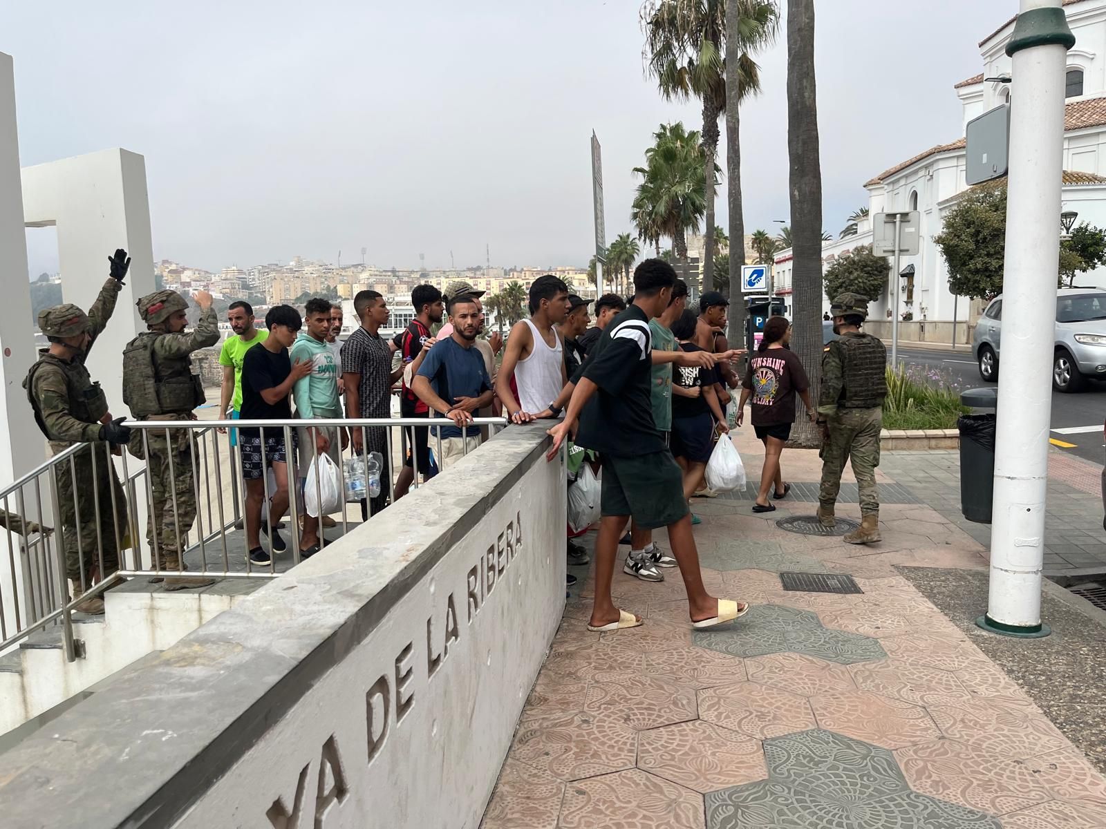 Así amanece Ceuta hoy tras la masiva entrada a la ciudad de casi 60 mil migrantes