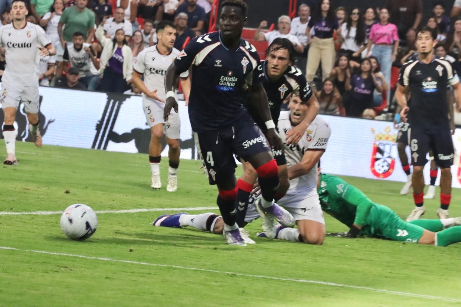 El partido  AD Ceuta-Celta Fortuna en imágenes