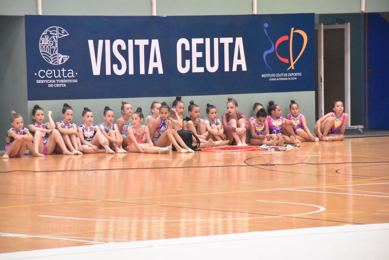 Exhibición de Gimnasia Rítmica
