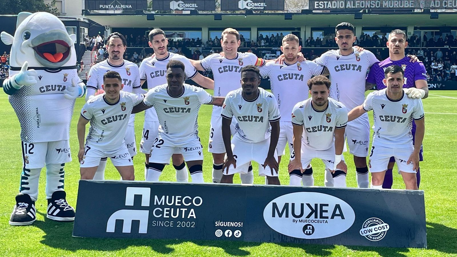 Alineación de la AD Ceuta