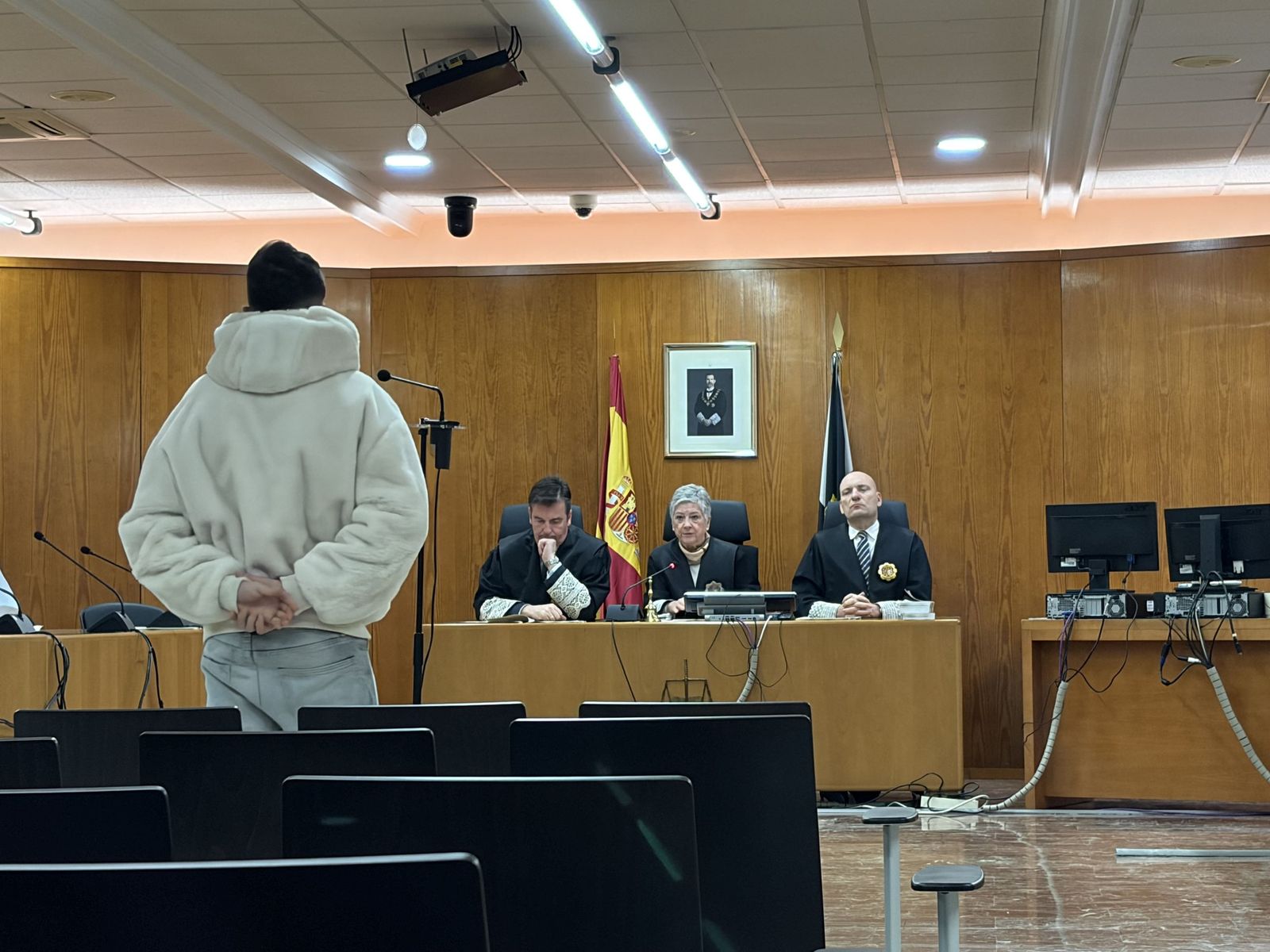 I.C. este martes ante el tribunal de la Audiencia.