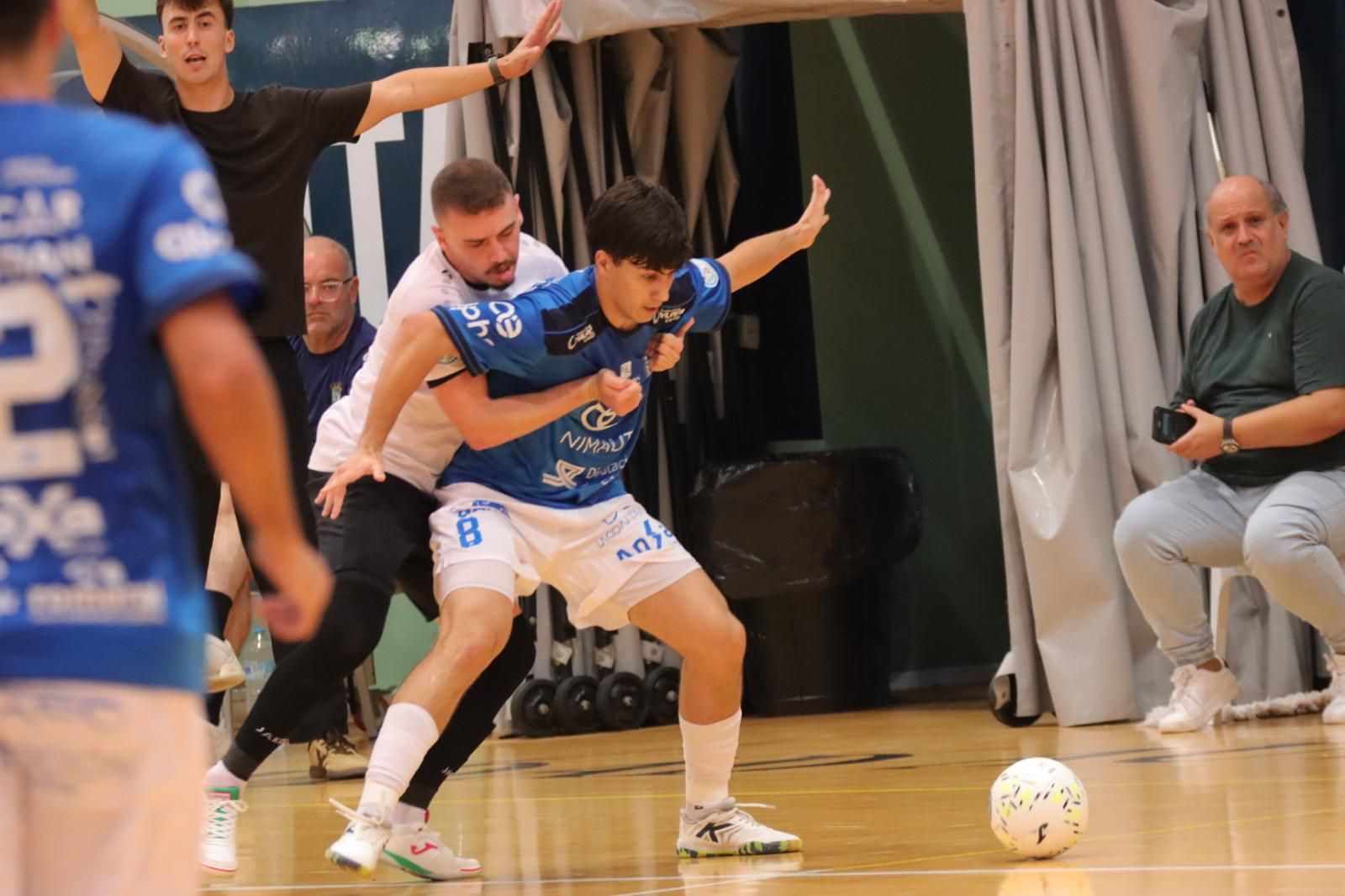 Victoria de la UA Ceutí ante el Xerez Futsal