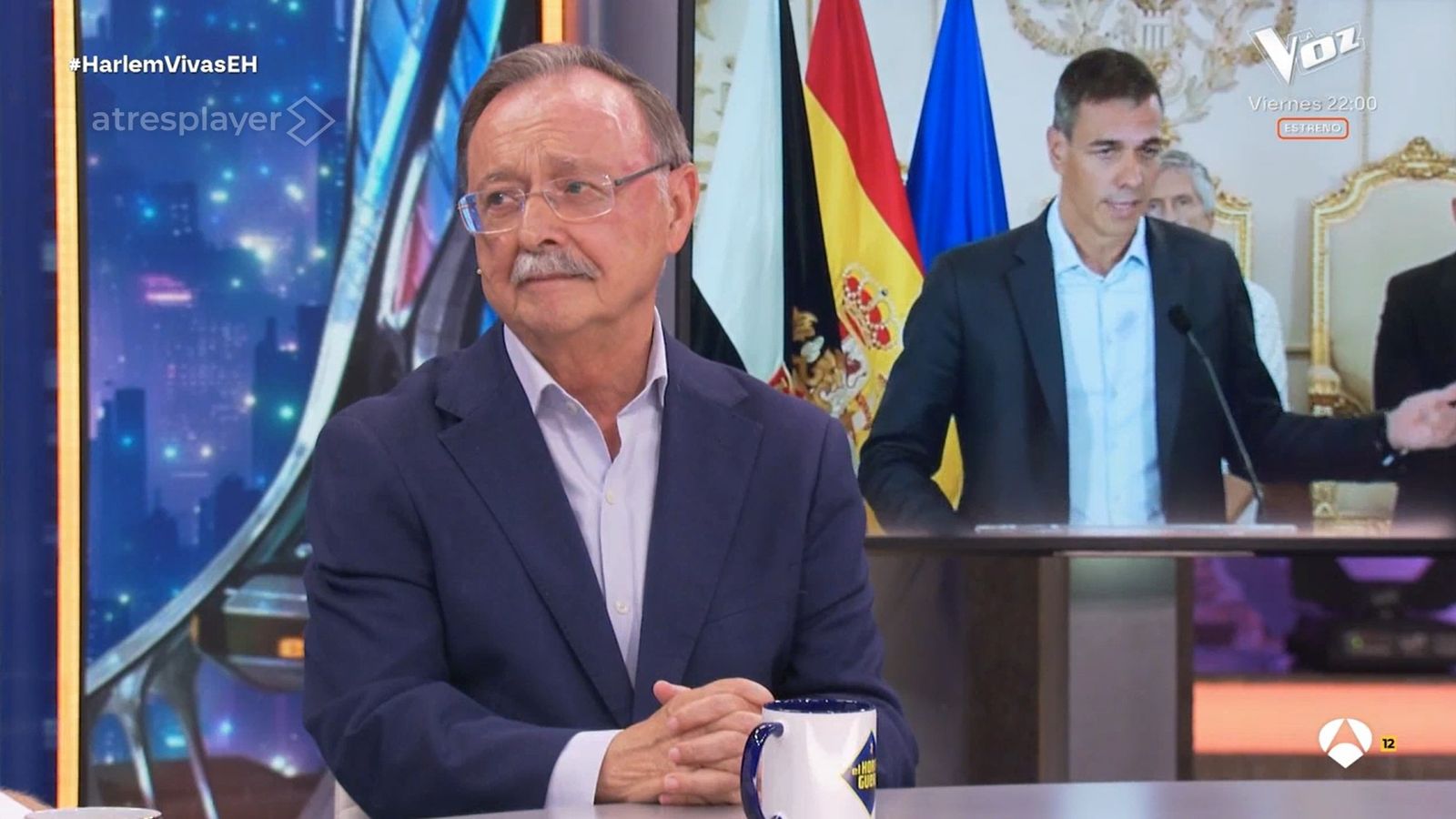 Juan Vivas ha llevado este lunes la voz de Ceuta a El Hormiguero en una entrevista de enorme carga política