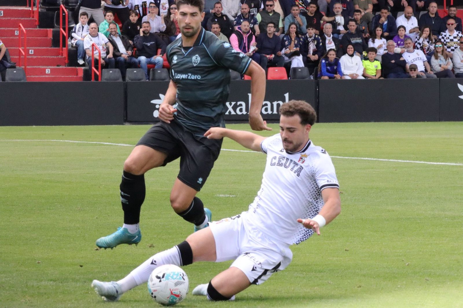 Así se vivió el partido entre la AD Ceuta y el CD Castellón en imágenes