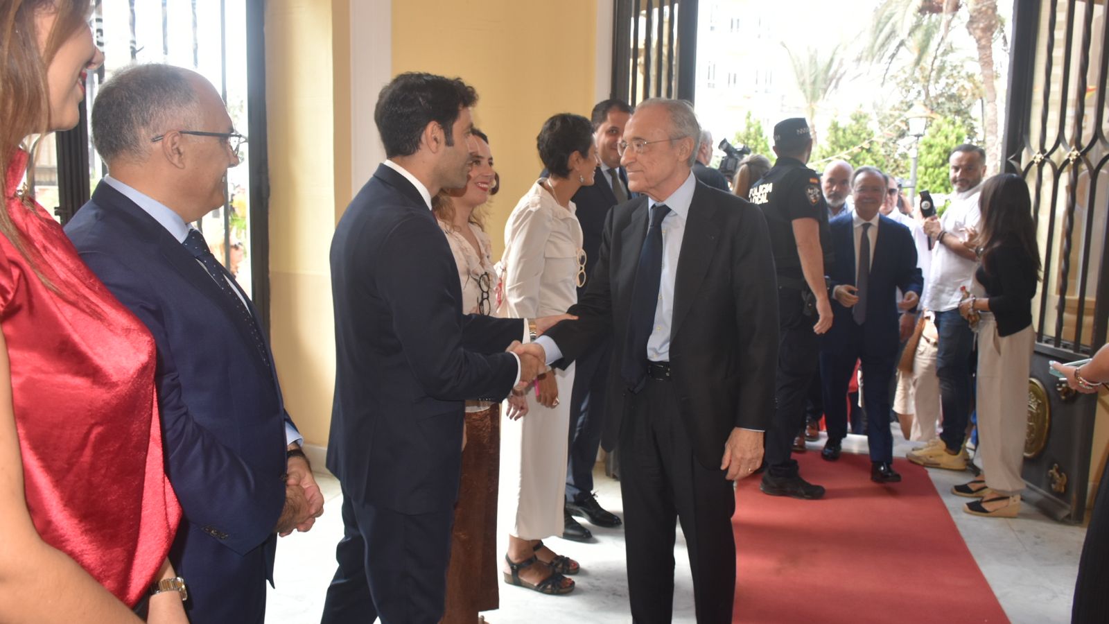 Imágenes de la visita del Real Madrid a Ceuta