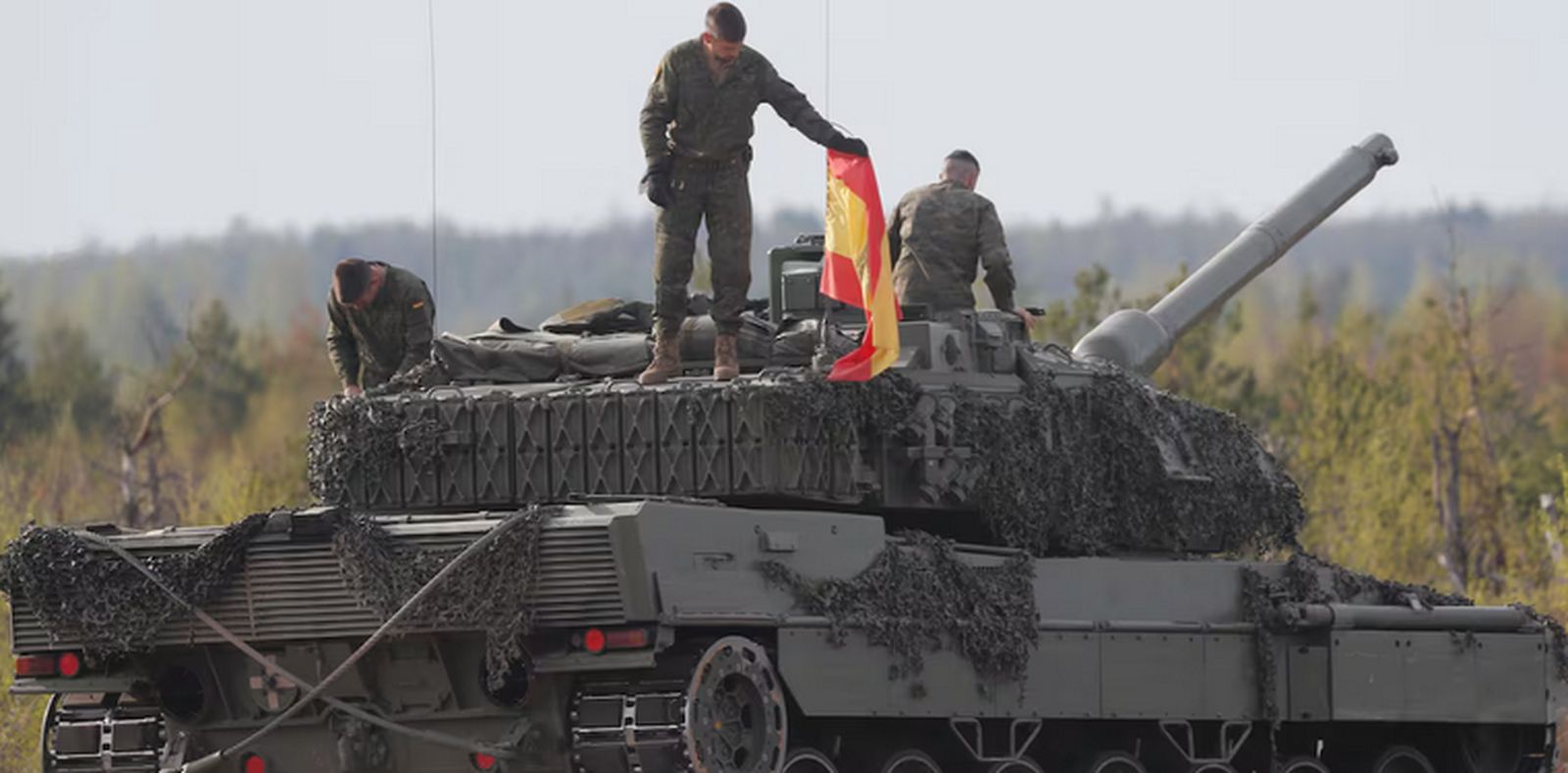 Nuevo tanque de la armada española